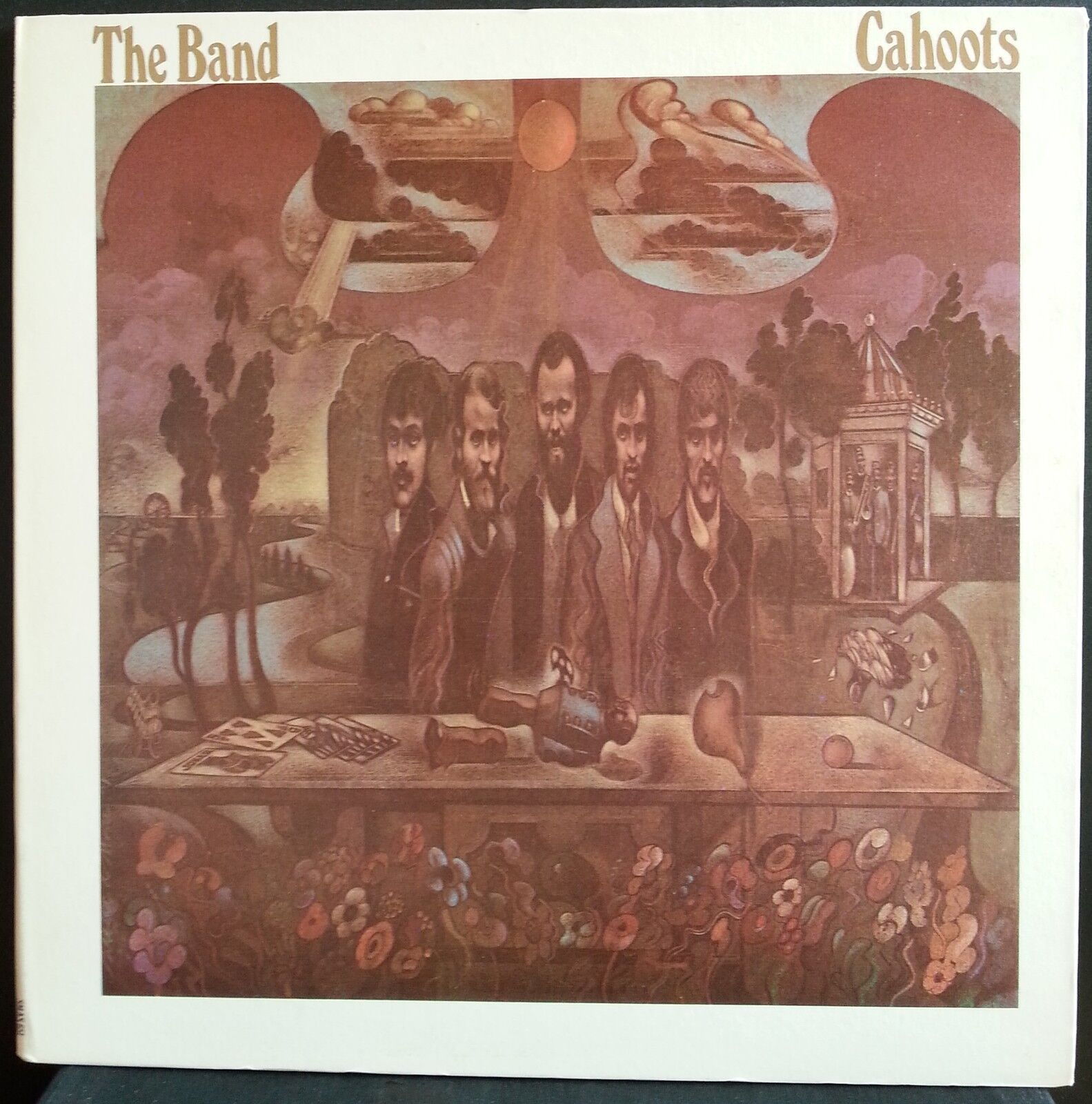 THE BAND CAHOOTS DANISH NCB LP 1971 ROCK PSYCH PROG COUNTRY GATEFOLD COVER