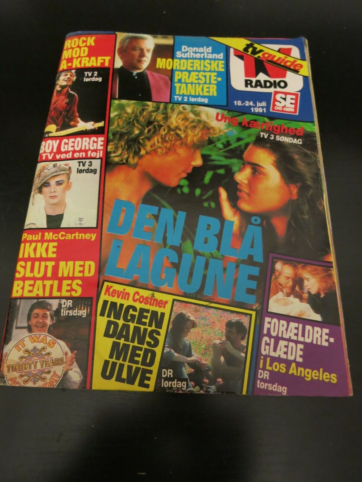 Magazine 1991 BRIGITTE NIELSEN John Goodman DORTHE KOLLO Brooke Shields AA18