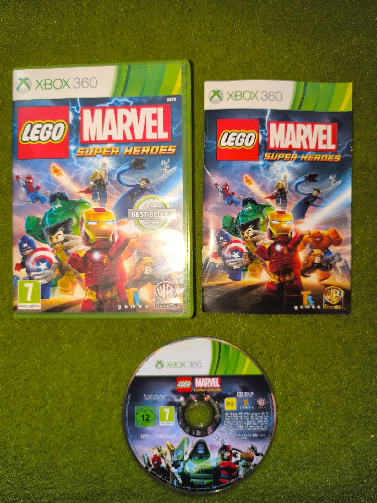 *Microsoft Xbox 360* LEGO Marvel Super Heroes CIB - PAL