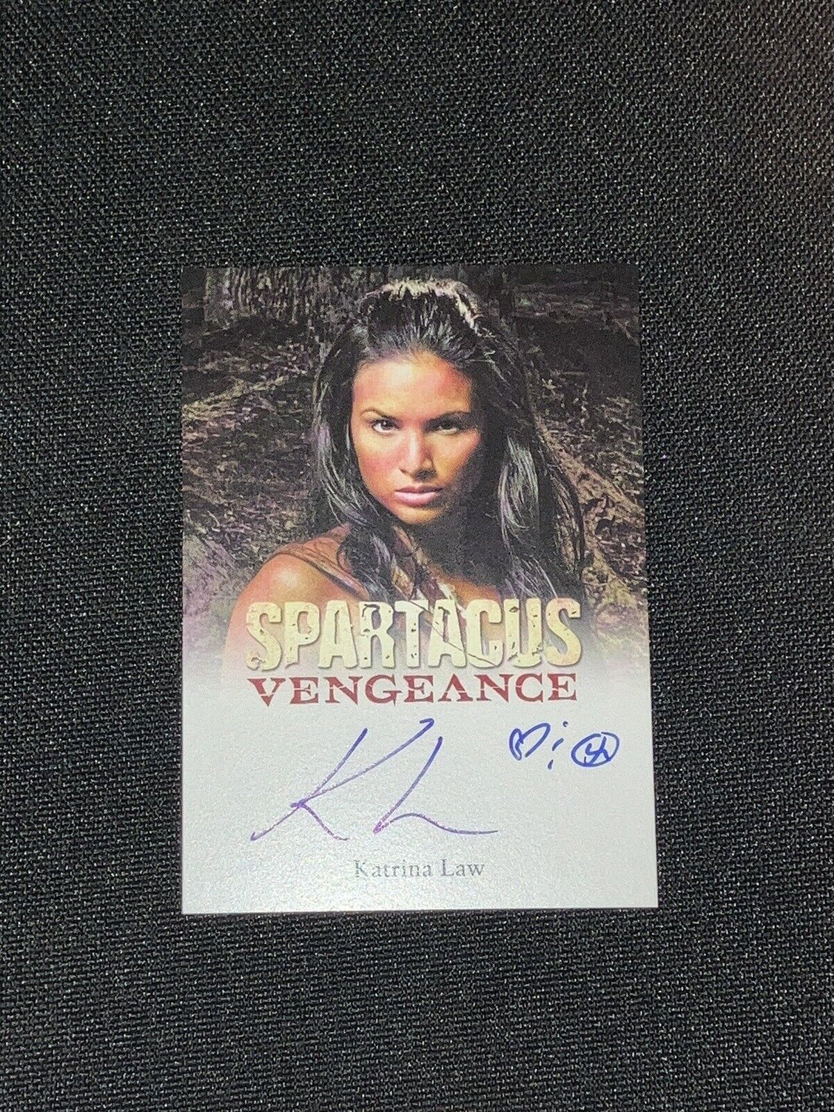 Spartacus: Vengeance Autograph Card Signed by Katrina Law as Mira