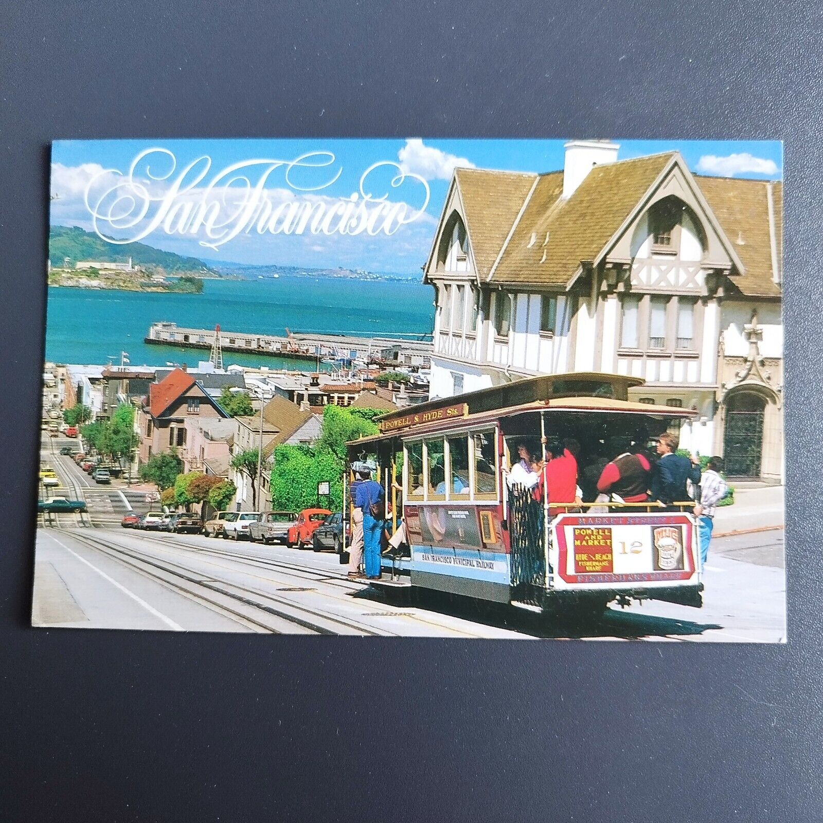 Postcard California San Francisco's Cable Cars  Photo by  Ken Glaser 1988