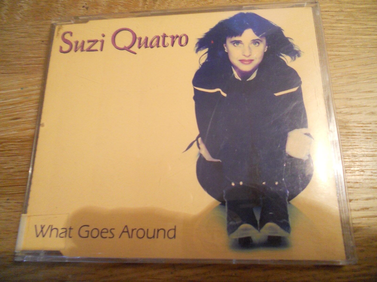 SUZI QUATRO WHAT GOES AROUND  FOUR LETTER WORDS 3 TRACKS CD SINGLE 1995 NCB DK