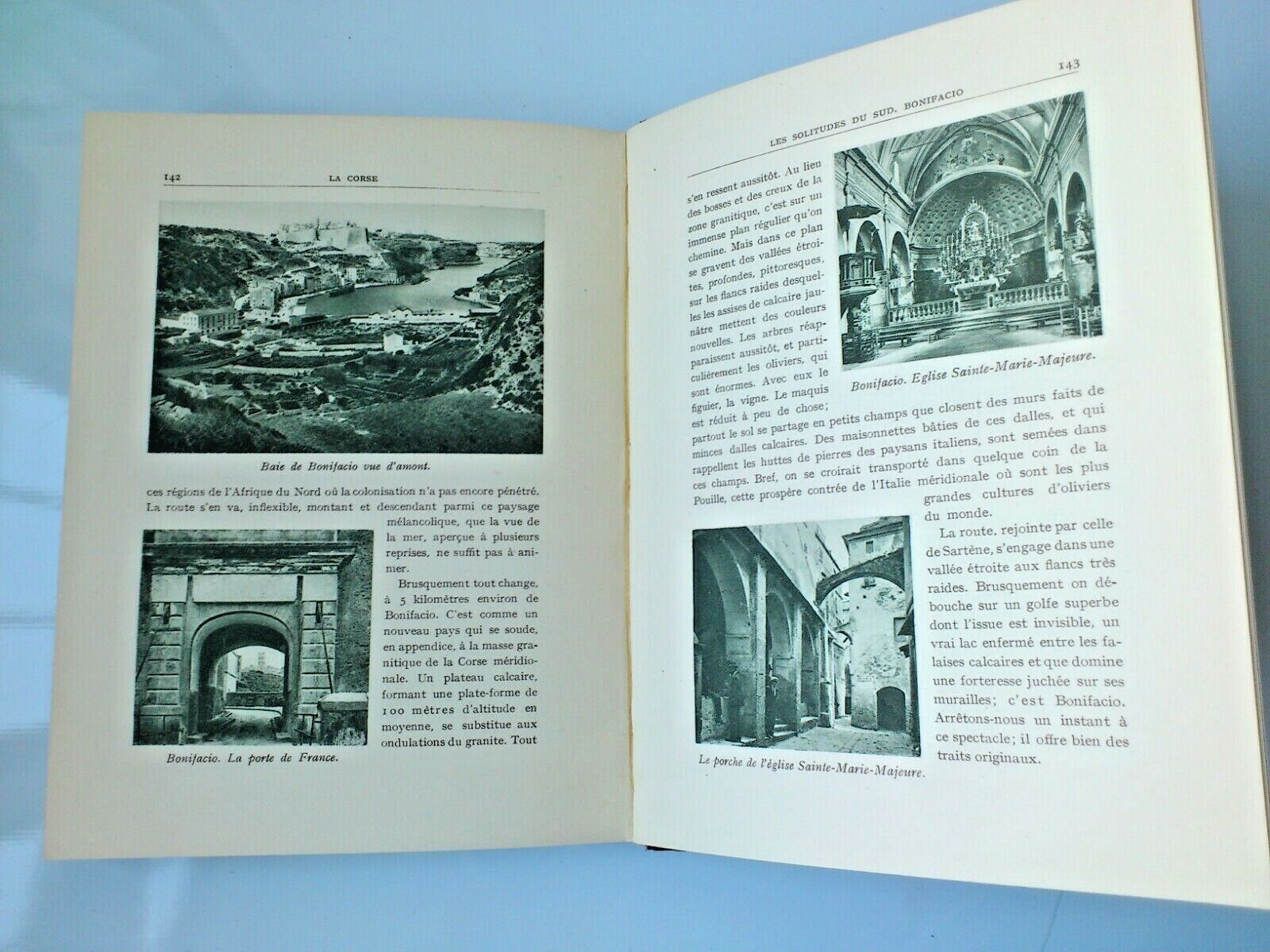 Vintage travel book:LA CORSE Corsica ItalyRaoul Blanchard 190 photos1926