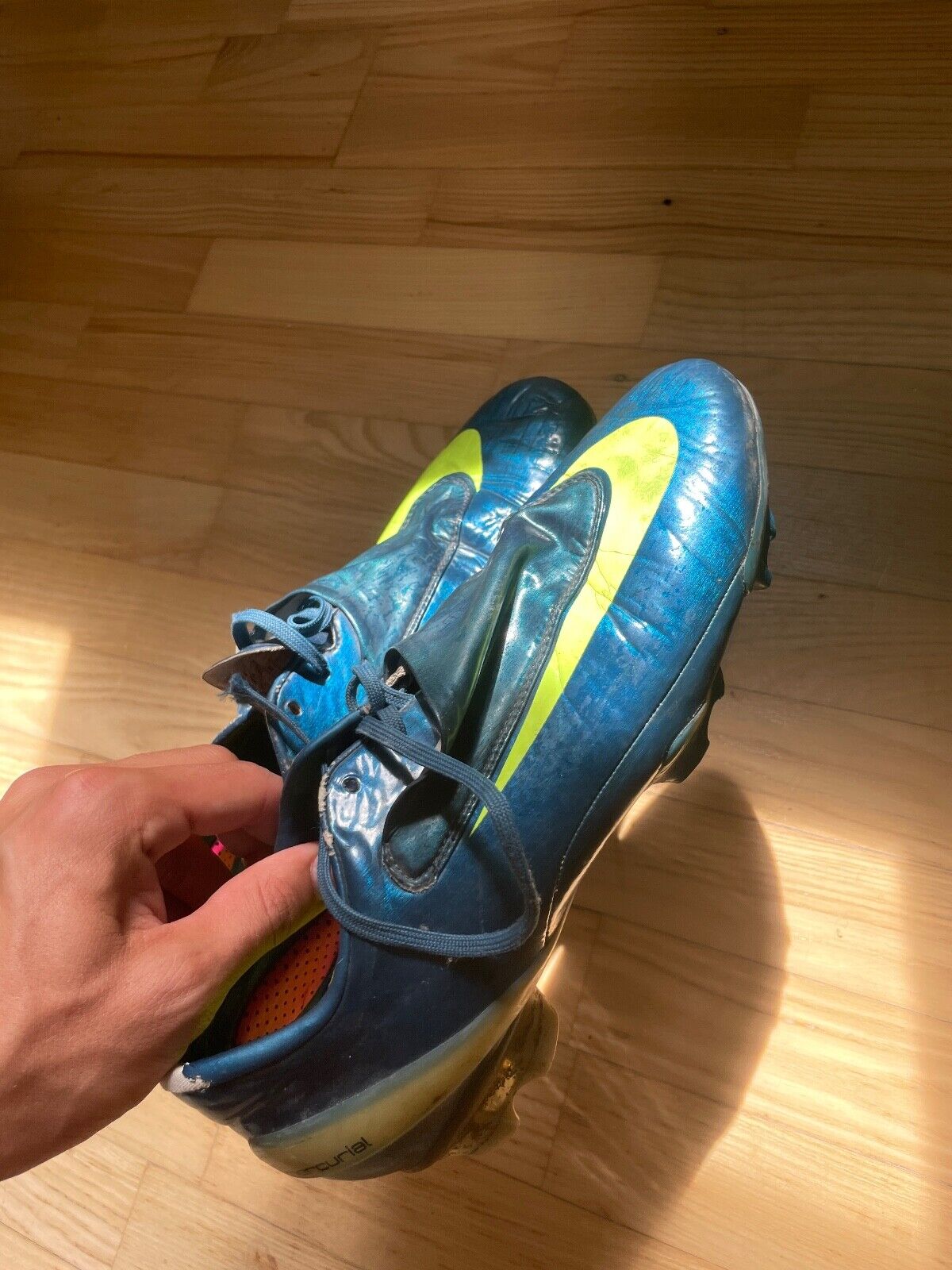 Nike Mercurial Vapor IV Blue very rare