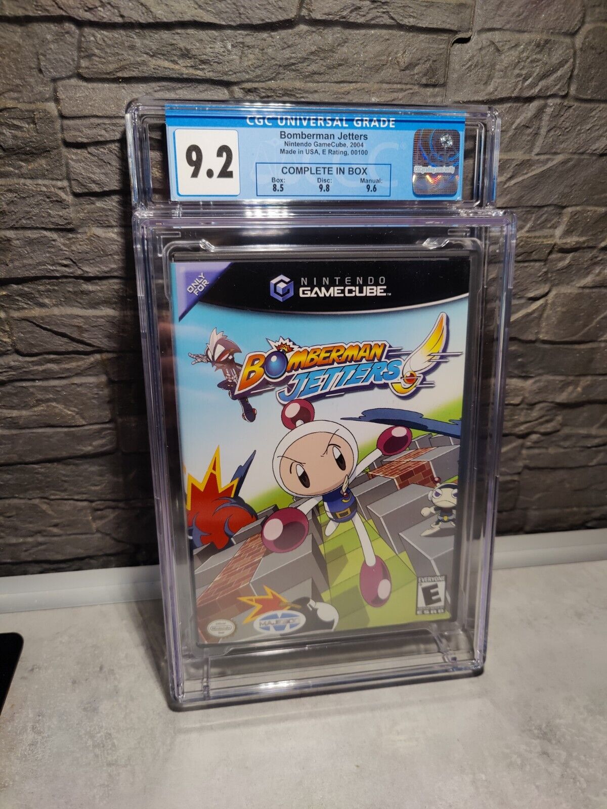 Bomberman Jetters CIB (Nintendo GameCube) CGC 92 Graded -NOT wata vga pixel ukg