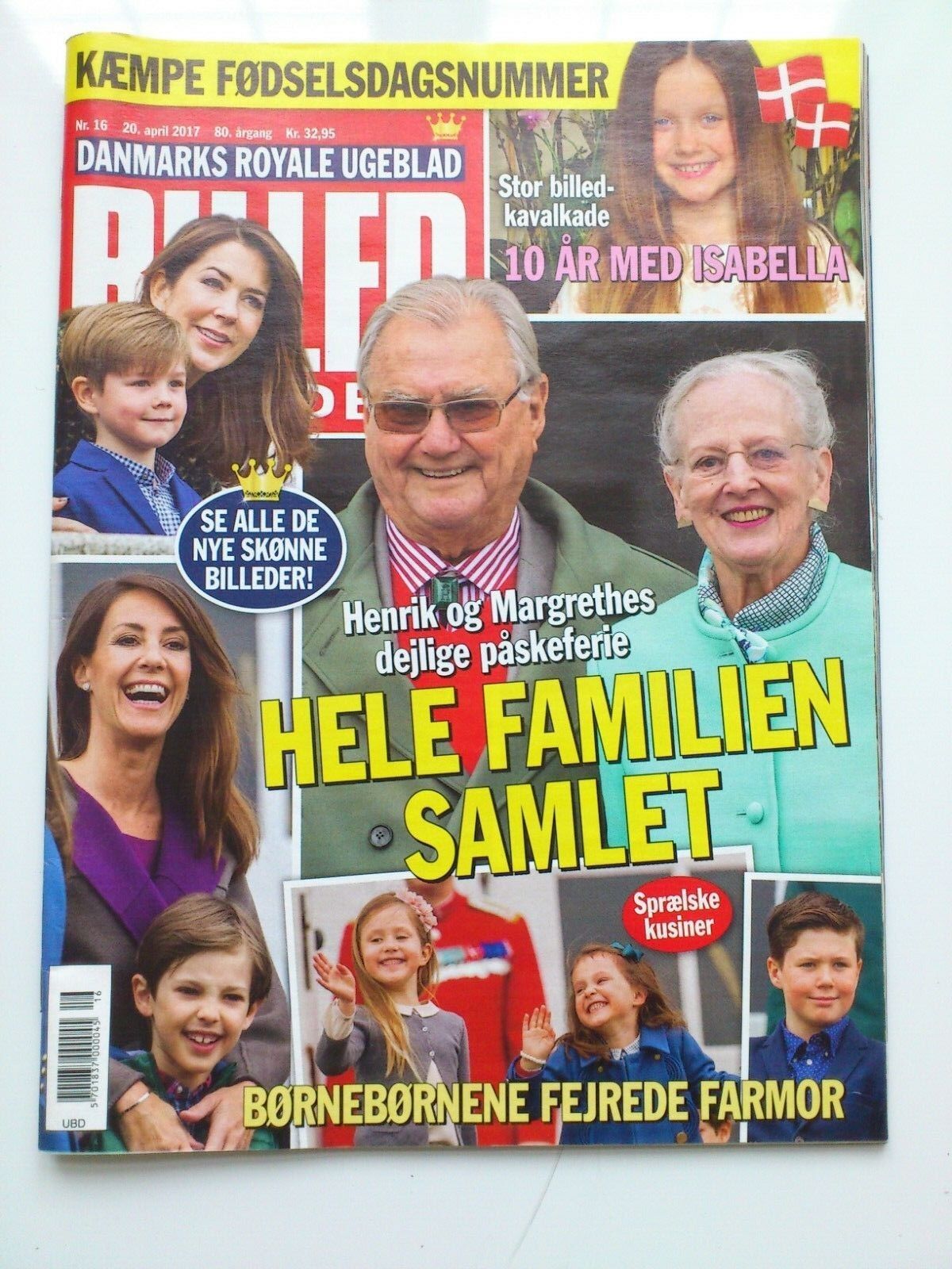 Danish magazine "Billed Bladet" Royals/Film stars No 16/2017