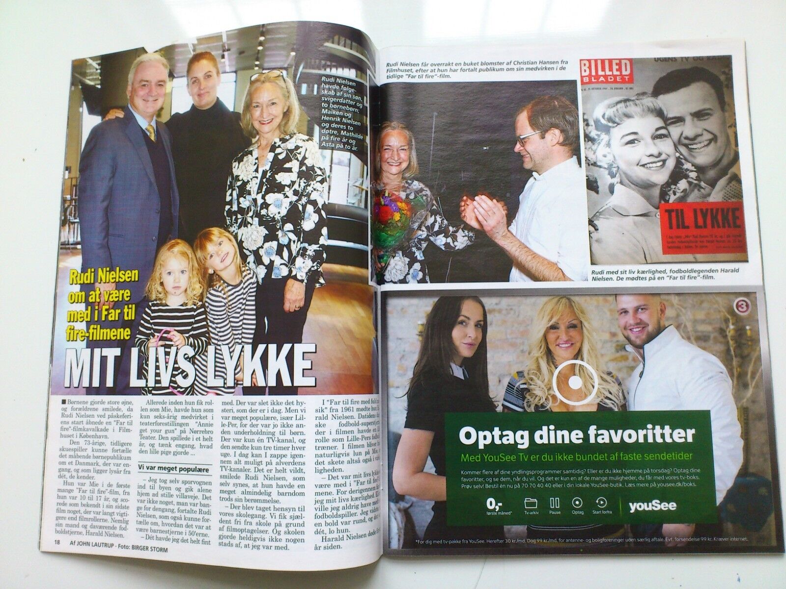 Danish magazine "Billed Bladet" Royals/Film stars No 16/2017