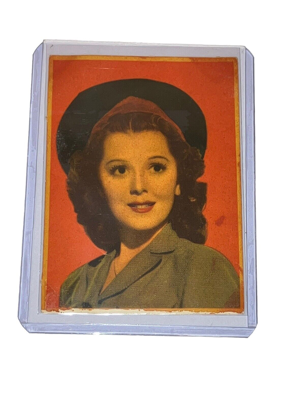 1940 HOLLYWOOD ACTOR ANN RUTHERFORD VINTAGE CARD MOVIE STARS MICKEY ROONEY