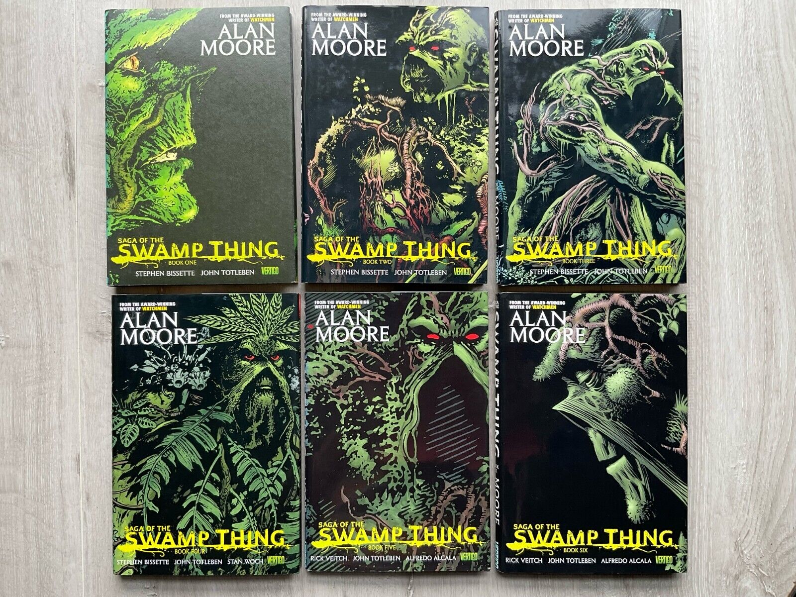 Saga of the Swamp Thing Hardcover 1-6 Alan Moore