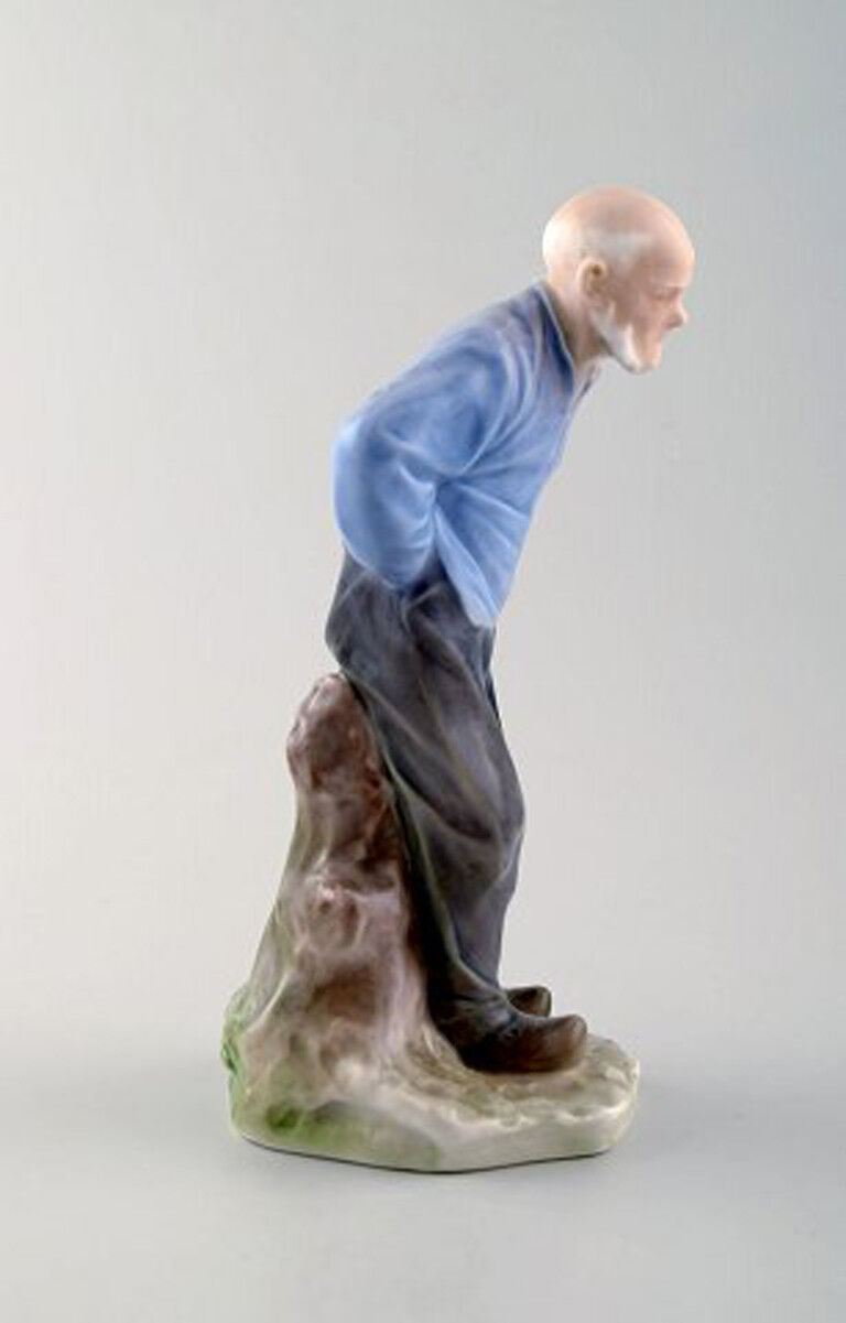 Rare Royal Copenhagen Porcelain figurine number 1001 older man