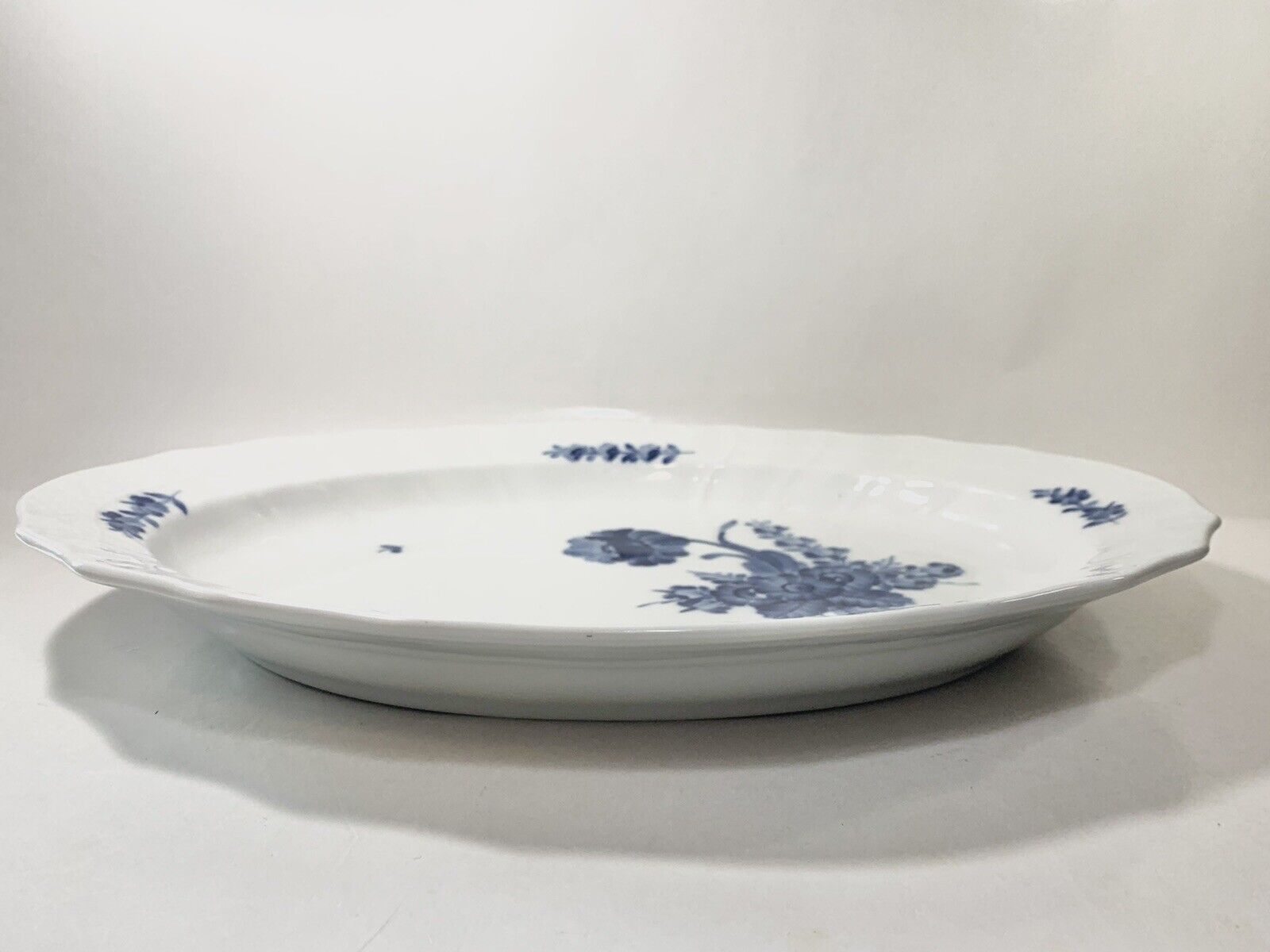 Royal Copenhagen Blue Flower 1556 Curved Serving Plate Platter Dish