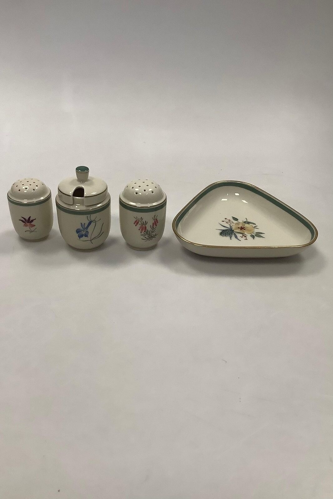 Royal Copenhagen Stauder Condiment Set No 9761/9760/9798/9759