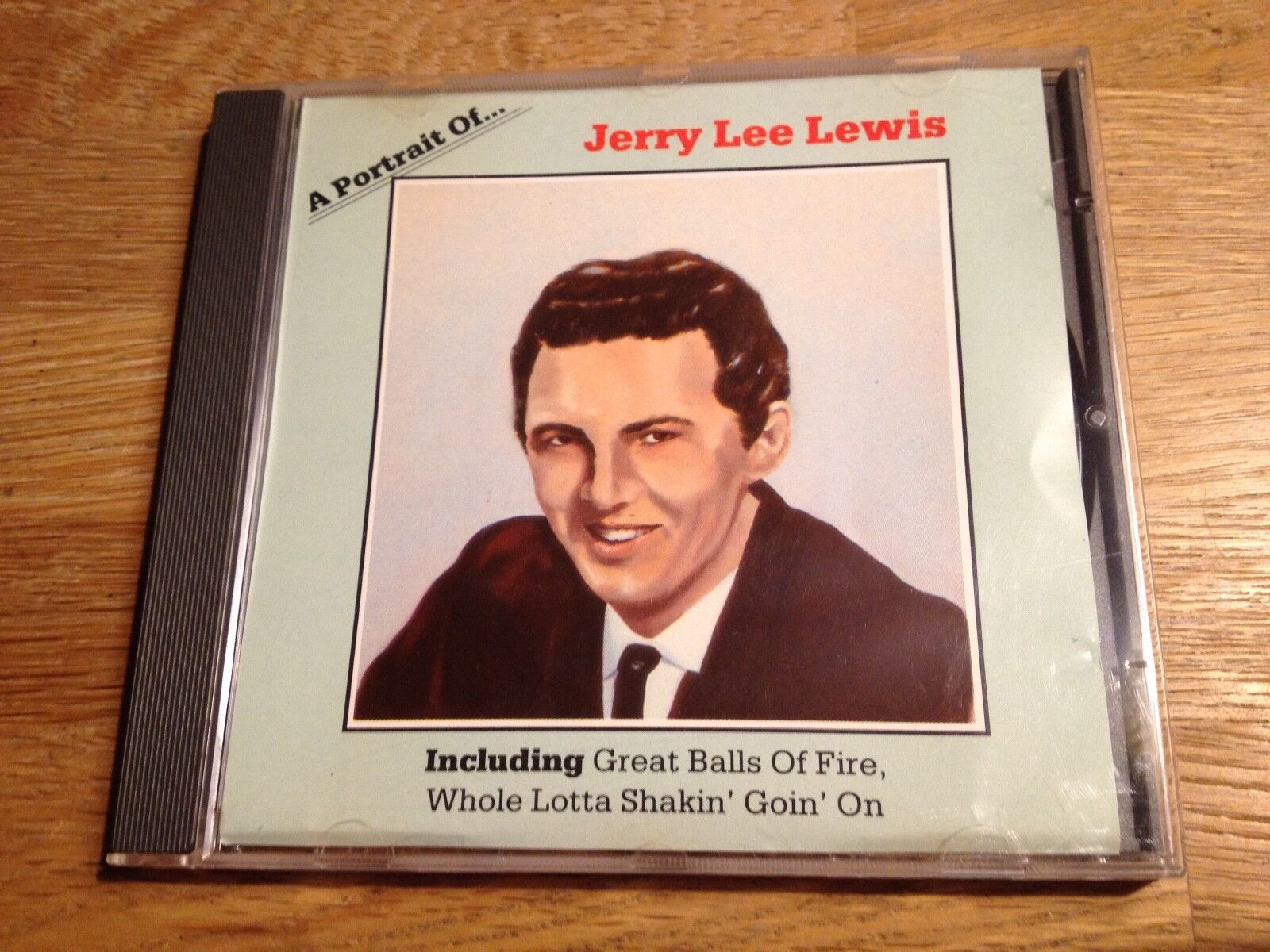 JERRY LEE LEWIS "A PORTRAIT OF JERRY LEE LEWIS" 1989 CD ALBUM 20 TRACK AAD SPA**