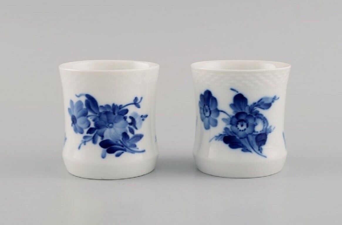 Five parts Royal Copenhagen Blue Flower Braided porcelain