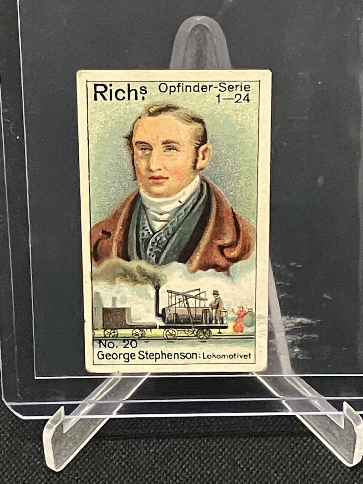 1927 Rich’s Collectors Vintage Inventor Series George Stephenson #20