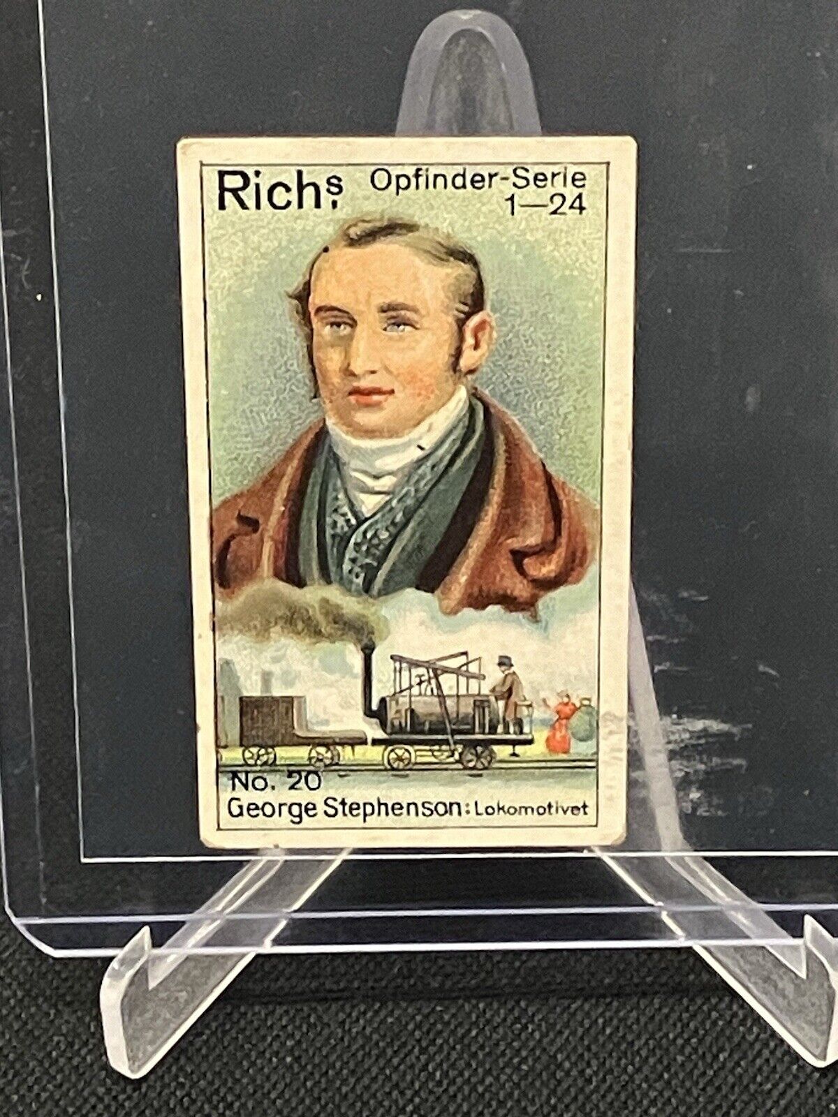 1927 Rich’s Collectors Vintage Inventor Series George Stephenson #20