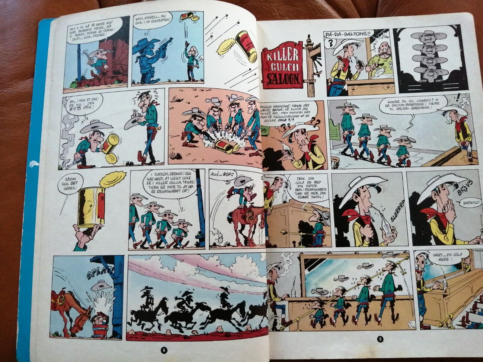 Denmarkcomic book"Lucky Luke" no 30Morris  Goscinny1978 1stedex-library