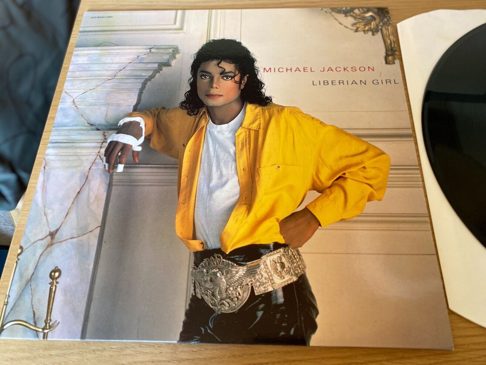 MICHAEL JACKSON "LIBERIAN GIRL/GET ON THE FLOOR/GIRLFRIEND" 1987 EPIC HOLLAND 12