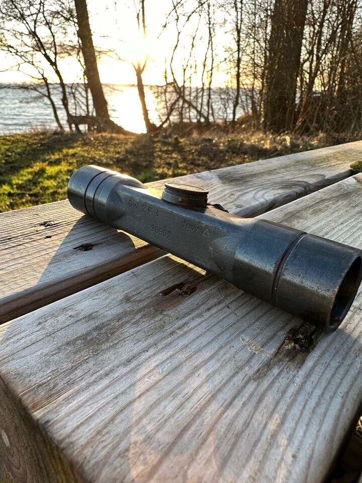 🇩🇪 WWII rifle scope ⌖ GW ZF4 dow scope ⌖ Excellent CONDITION ✔