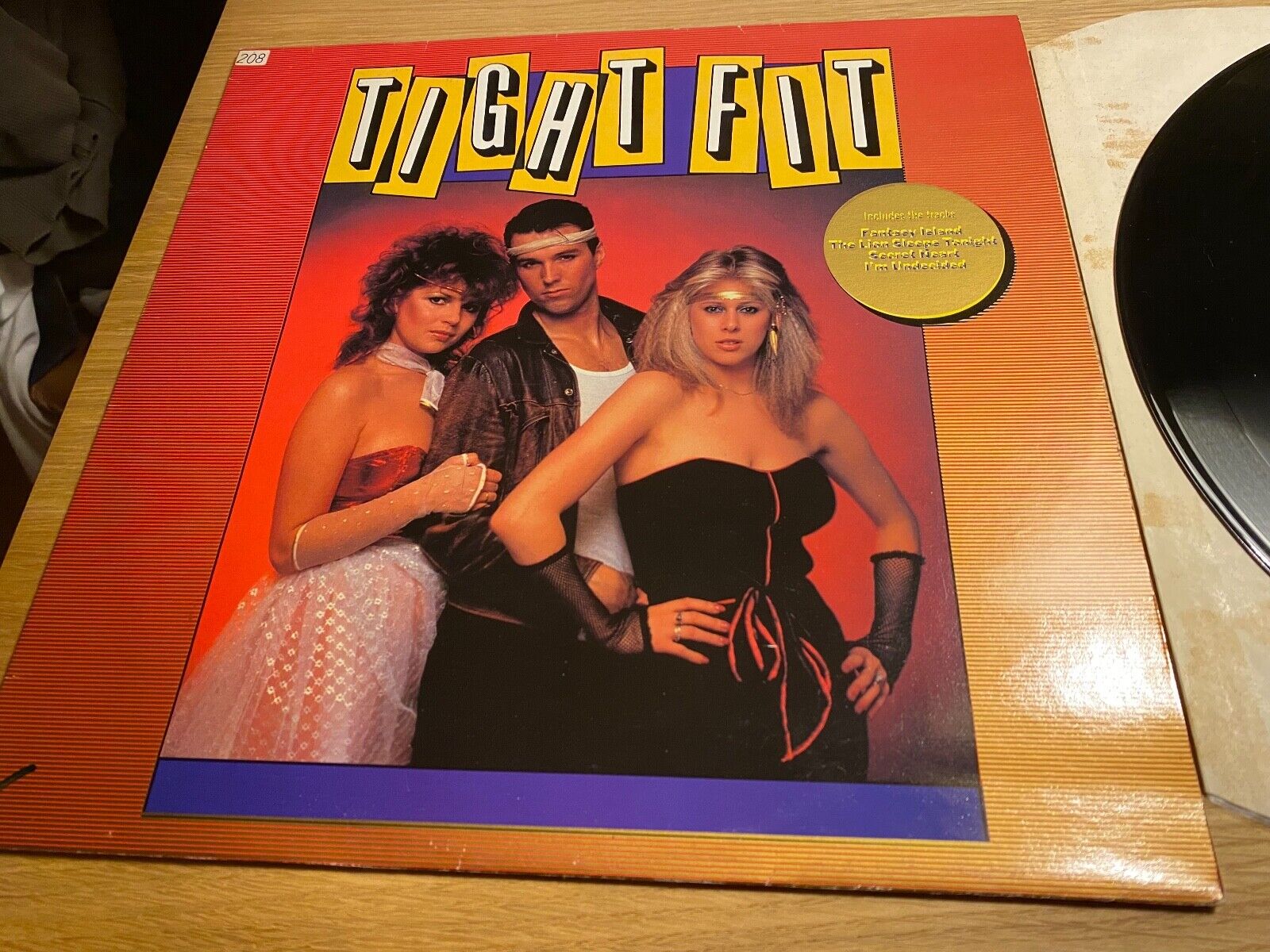 TIGHT FIT "TIGHT FIT" 1982 10 TRACK NCB SCANDINAVIAN PRESSED NCB LP JIVE RECORDS