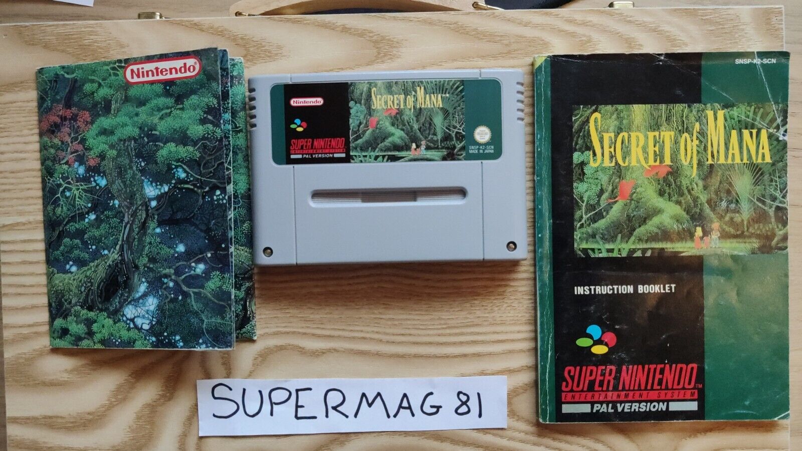 Secret of Mana Super Nintendo PAL *RARE* 100% Authentic