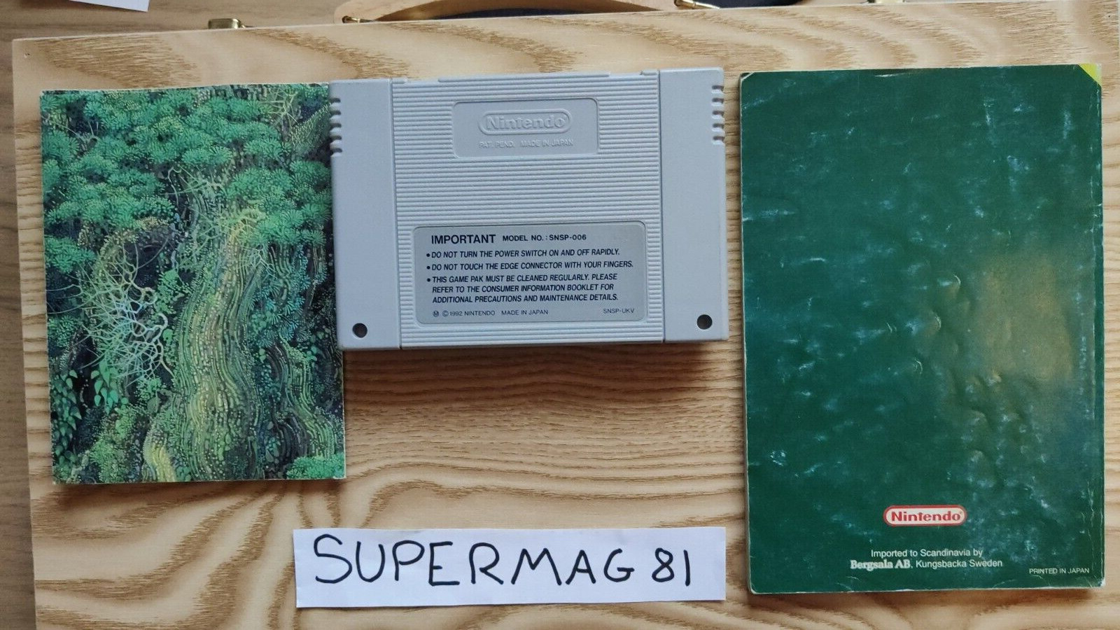 Secret of Mana Super Nintendo PAL *RARE* 100% Authentic