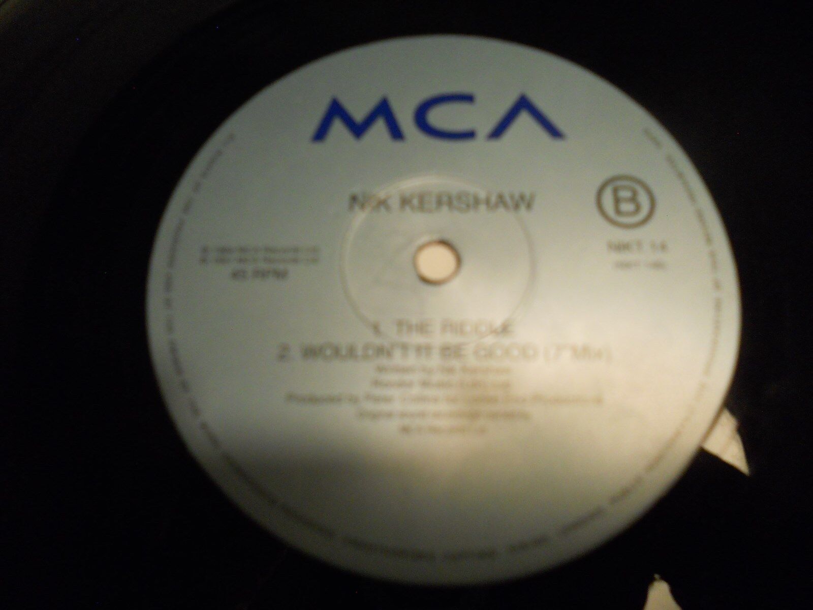 NIK KERSHAW "WOULDEN´T IT BE GOOD" SPECIAL EXTENDED MIX 1991 MCA RECORDS 3 TRACK