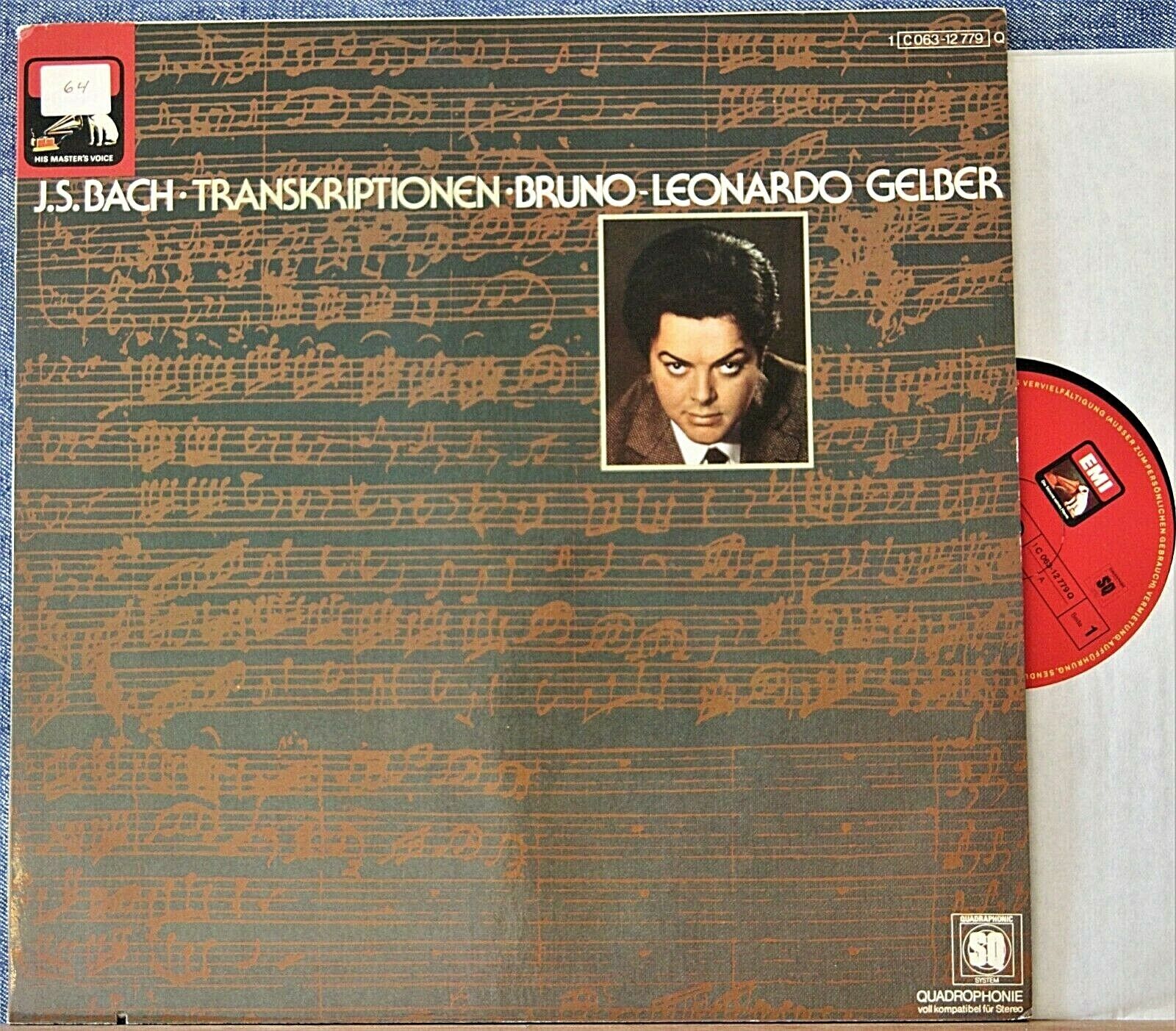 Gelber Bach (Transcriptions) EMI 063-12 779 NM