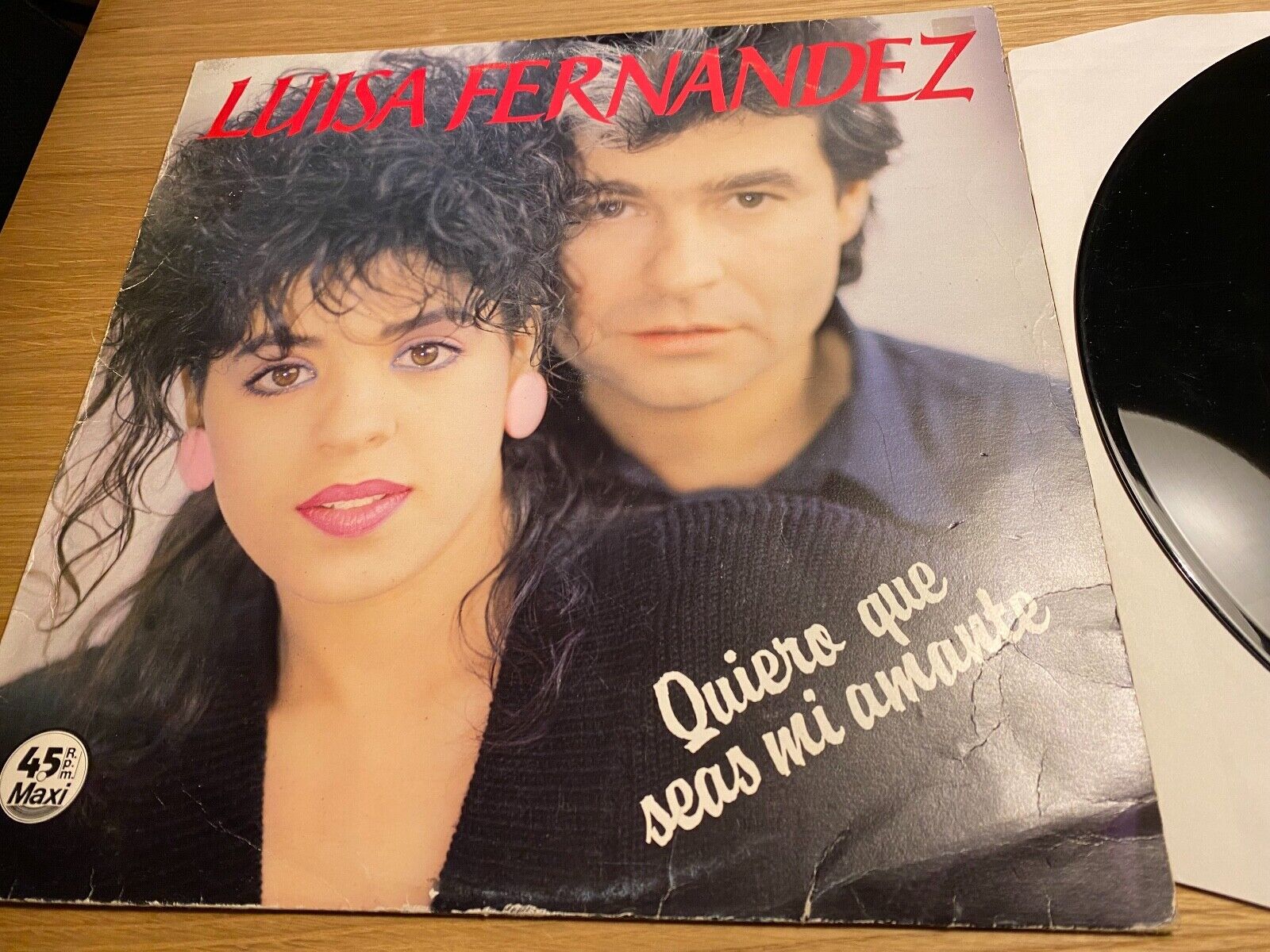 LUISA FERNANDEZ "QUIERO QUE SEAS MI AMANTE" 1986 PDI RECORDS SGAE SPAIN STEREO