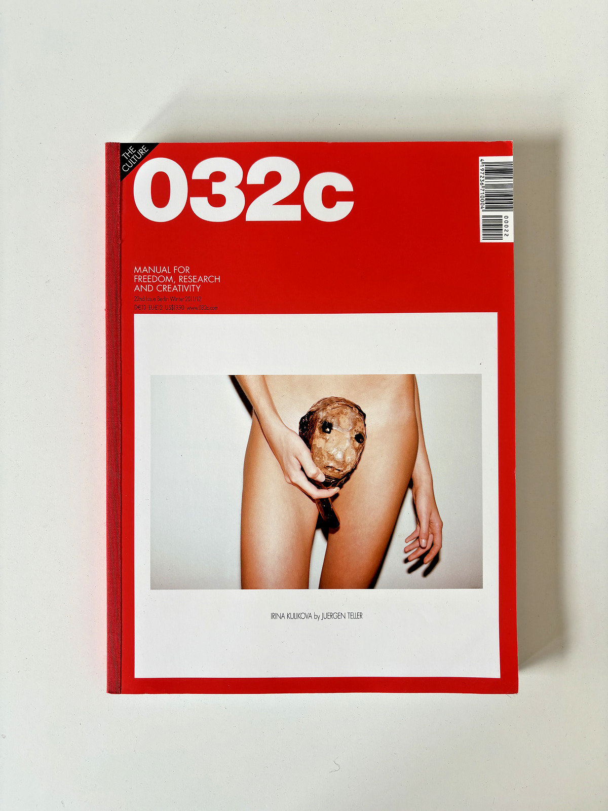 032c Magazine #22 Winter 2011/12; Juergen Teller