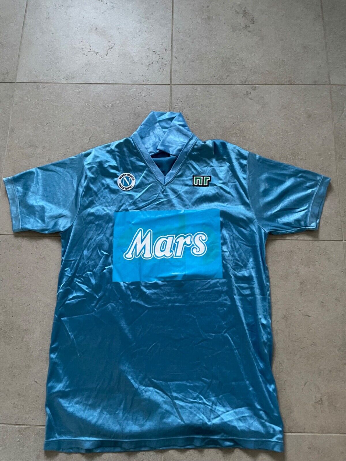 Napoli rare shiny Mars shirt from early 90’s Maglia calcio