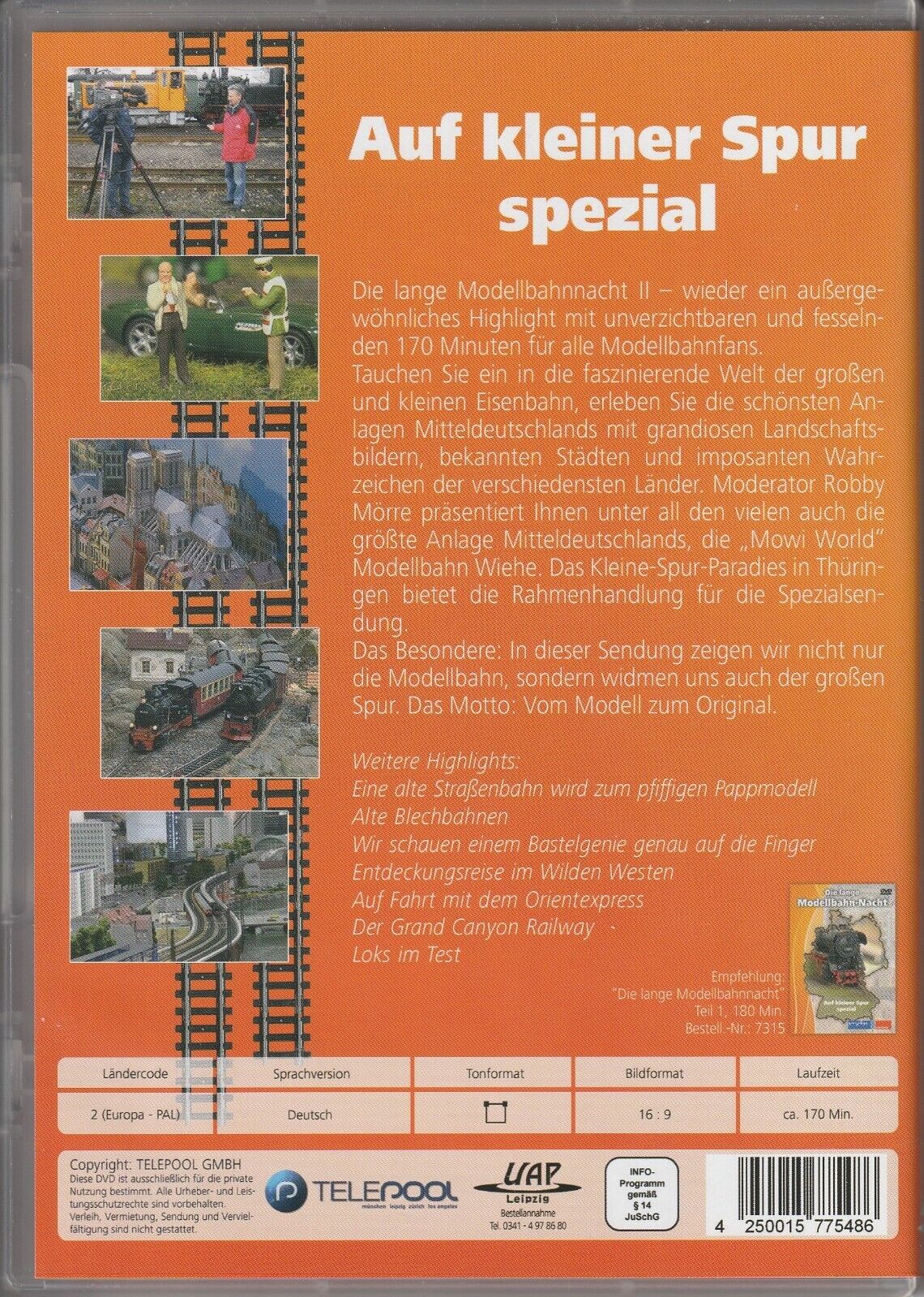 The Long Model Railway Night 2 - On Small Gauge Special DVD