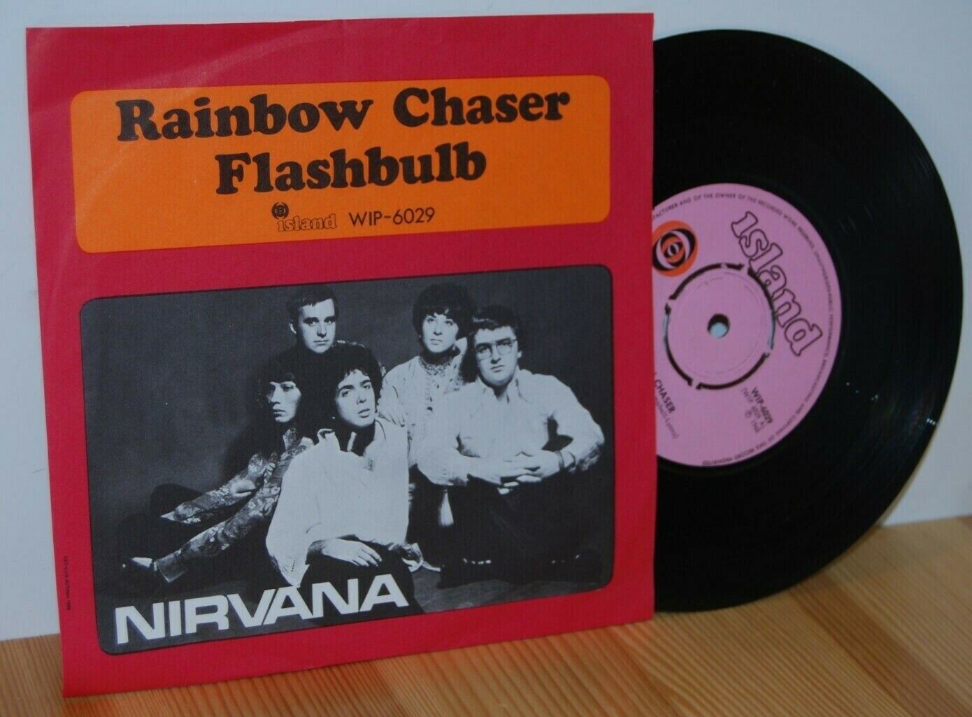 NIRVANA Rainbow Chaser NCB PS Picture Sleeve 7'' 45 vinyl