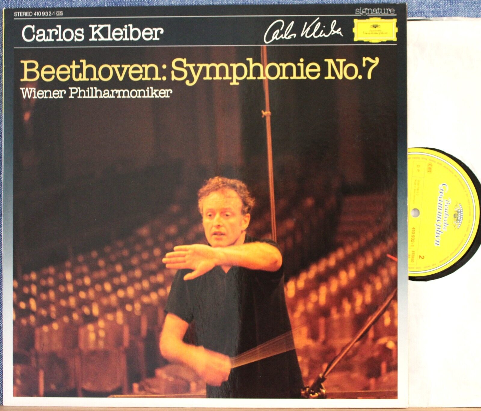 Kleiber Beethoven (Symphony 7) DGG 410 932 NM