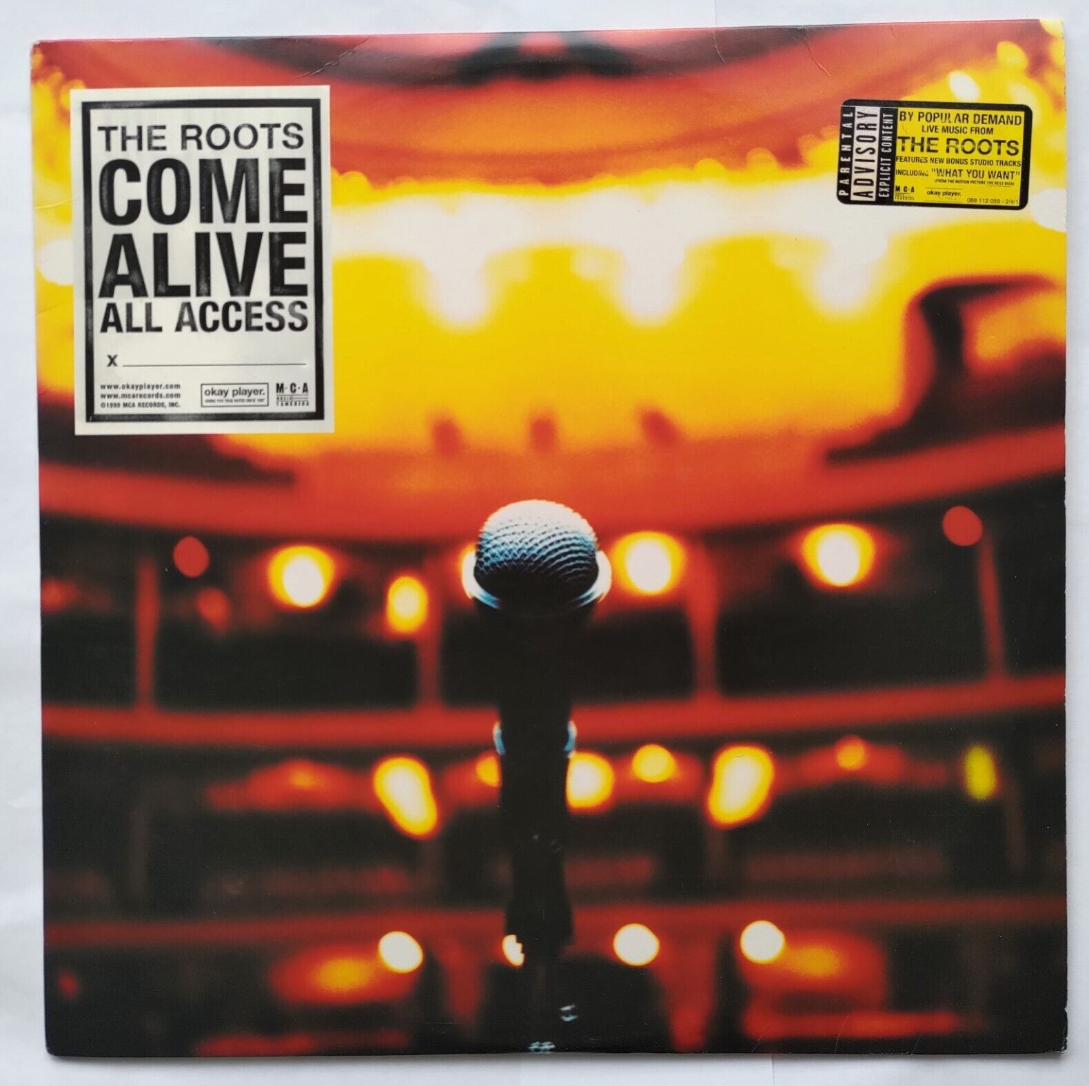 The Roots ‎– The Roots Come Alive 2xLP US ORIGINAL