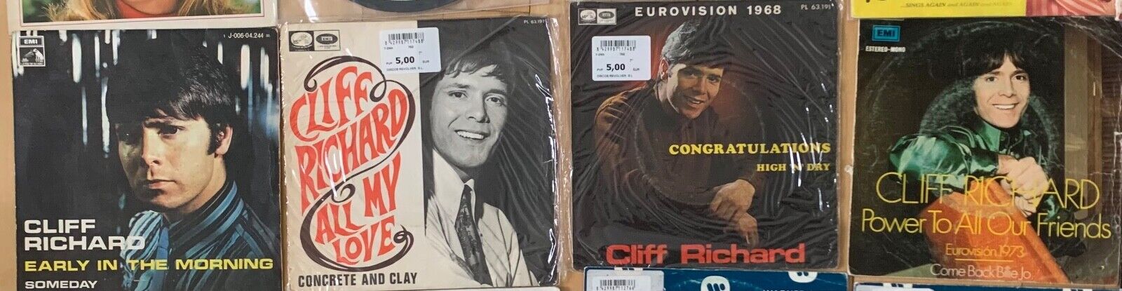 Cliff Richard lot 4  7"