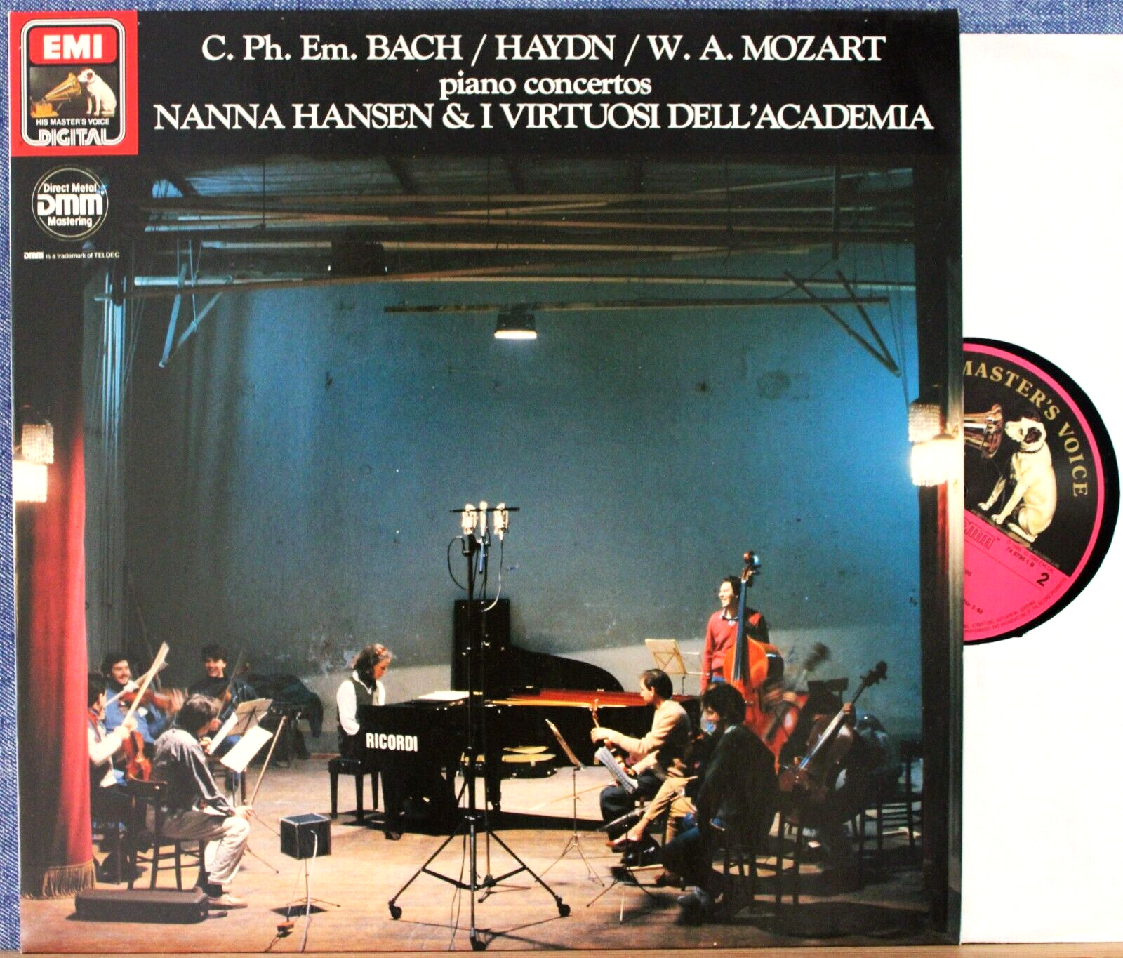 Hansen CPhE Bach Haydn Mozart (Piano concertos) EMI 7497951 dig NM