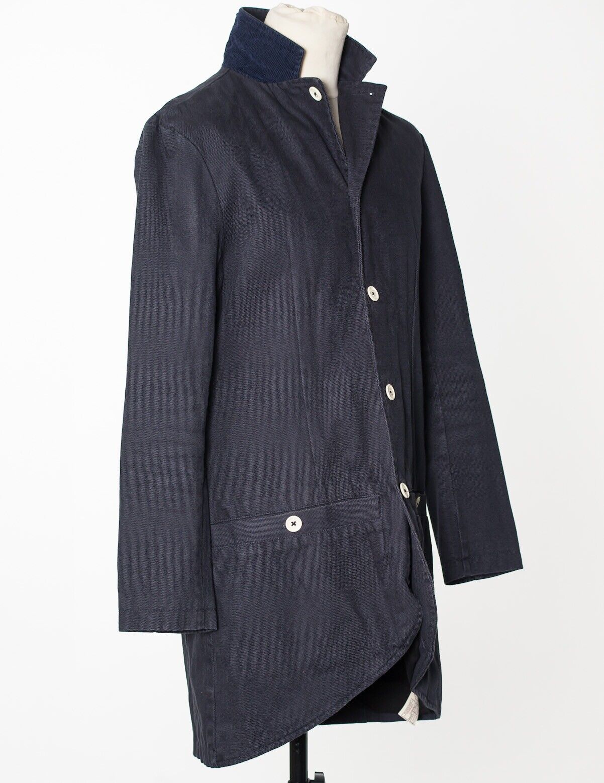 HAN KJØBENHAVN Blue Cotton Coat Size L