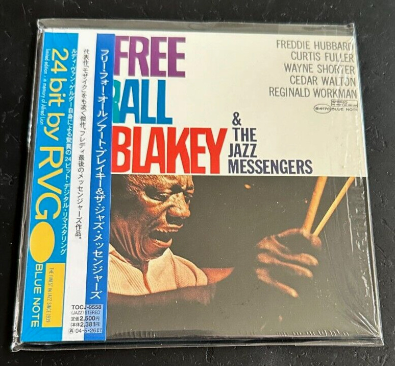 ART BLAKEY  THE JAZZ MESSENGERS ''FREE FOR ALL'' - MINI LP JAPAN CD - BLUE NOTE