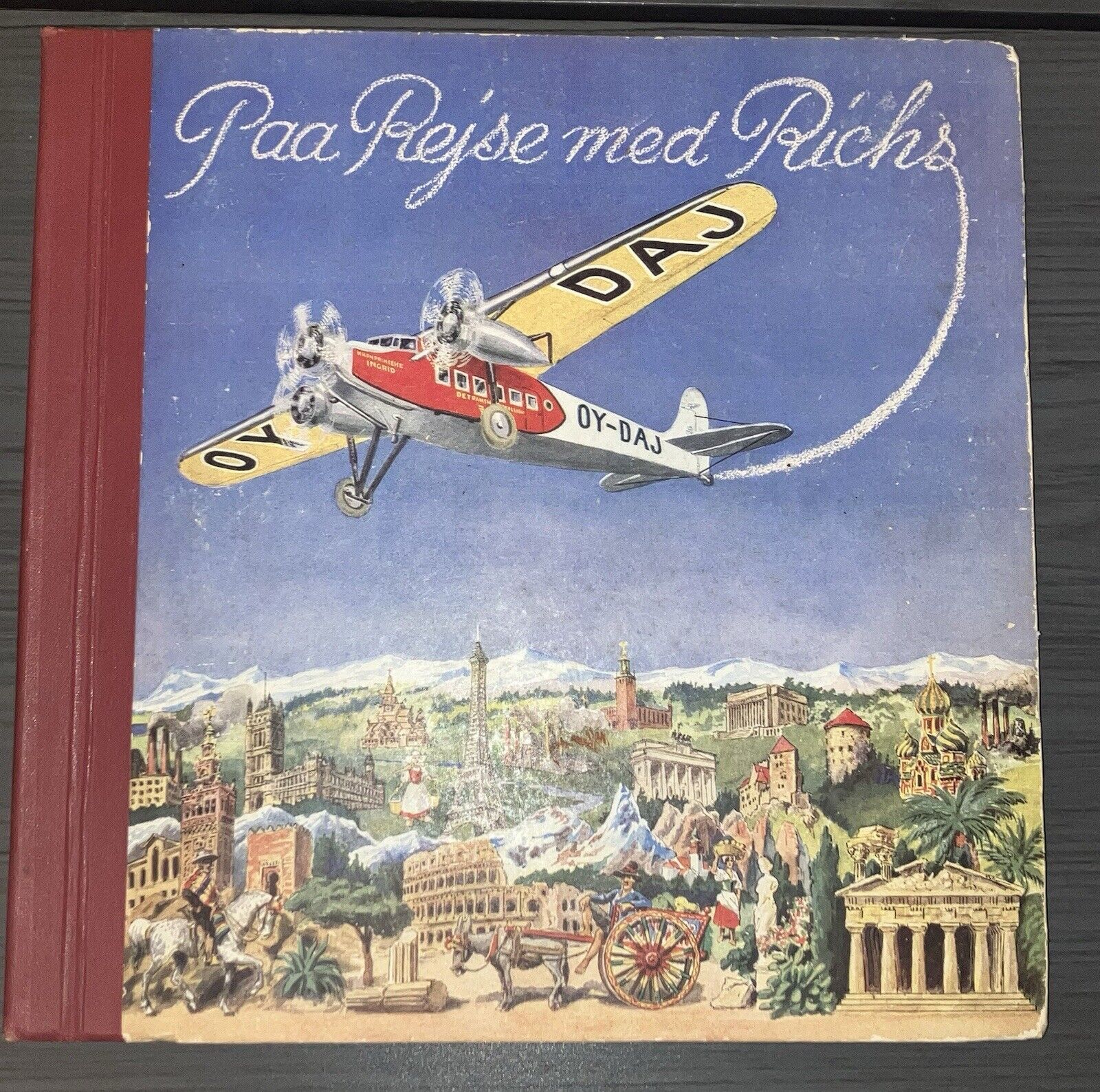 1936 Complete Danish History Album Around The World With Rich’s Soviet Union ✈️