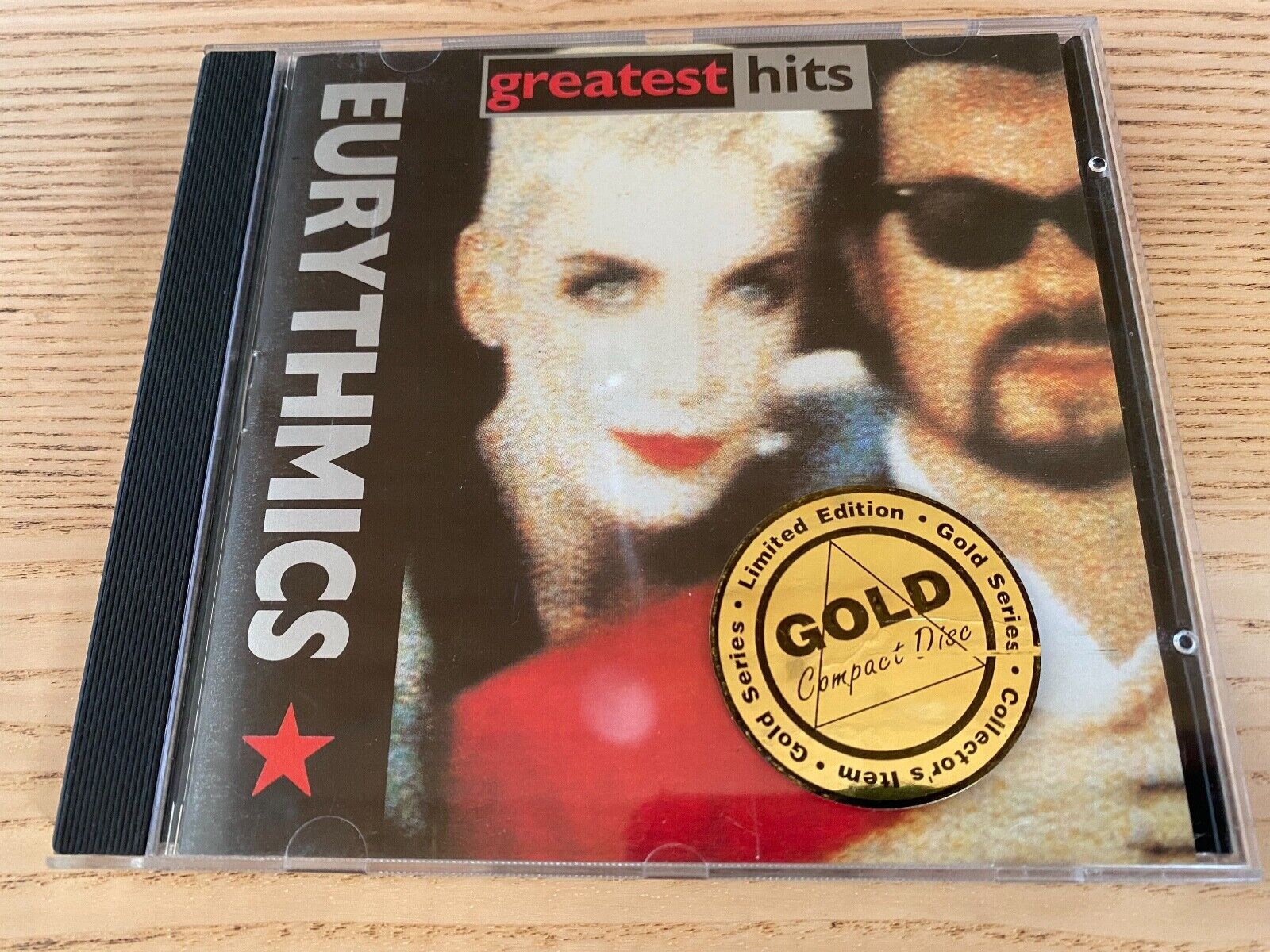 EURYTHMICS "GREATEST HITS" 1991 GOLD CD 18 TRACK RCA RECORDS LIMITED EDITION 24K