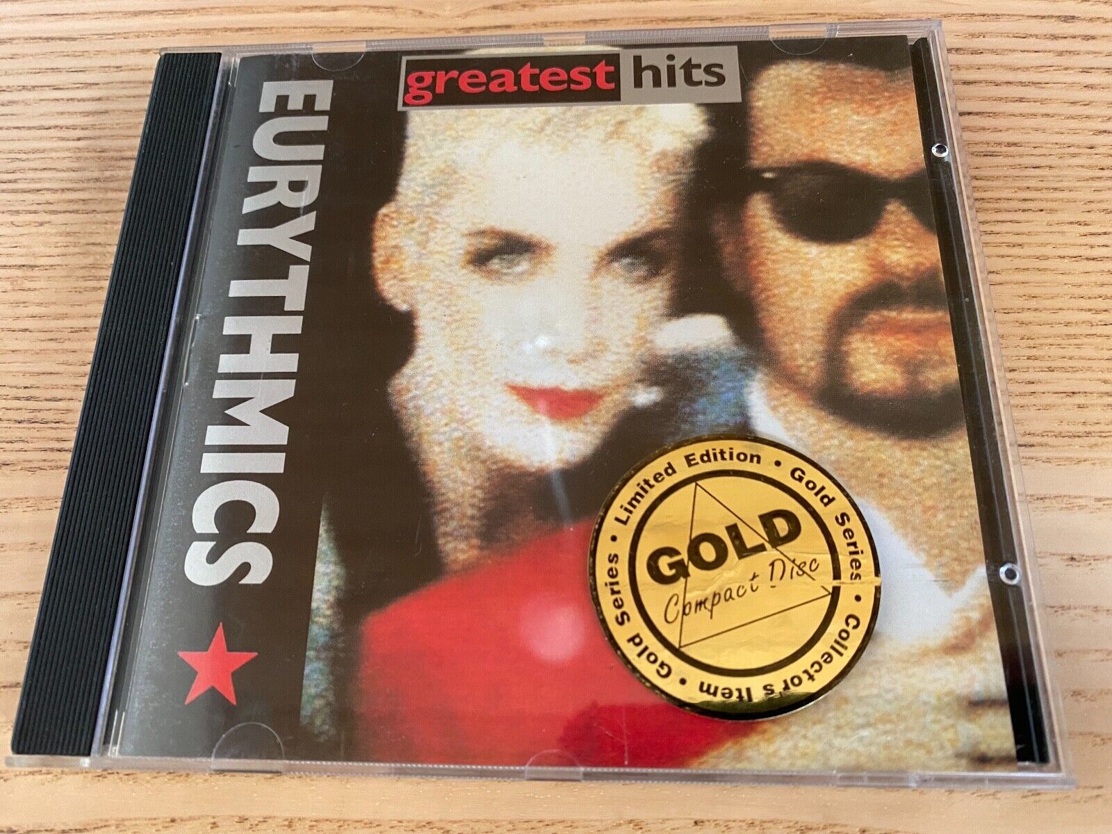 EURYTHMICS "GREATEST HITS" 1991 GOLD CD 18 TRACK RCA RECORDS LIMITED EDITION 24K