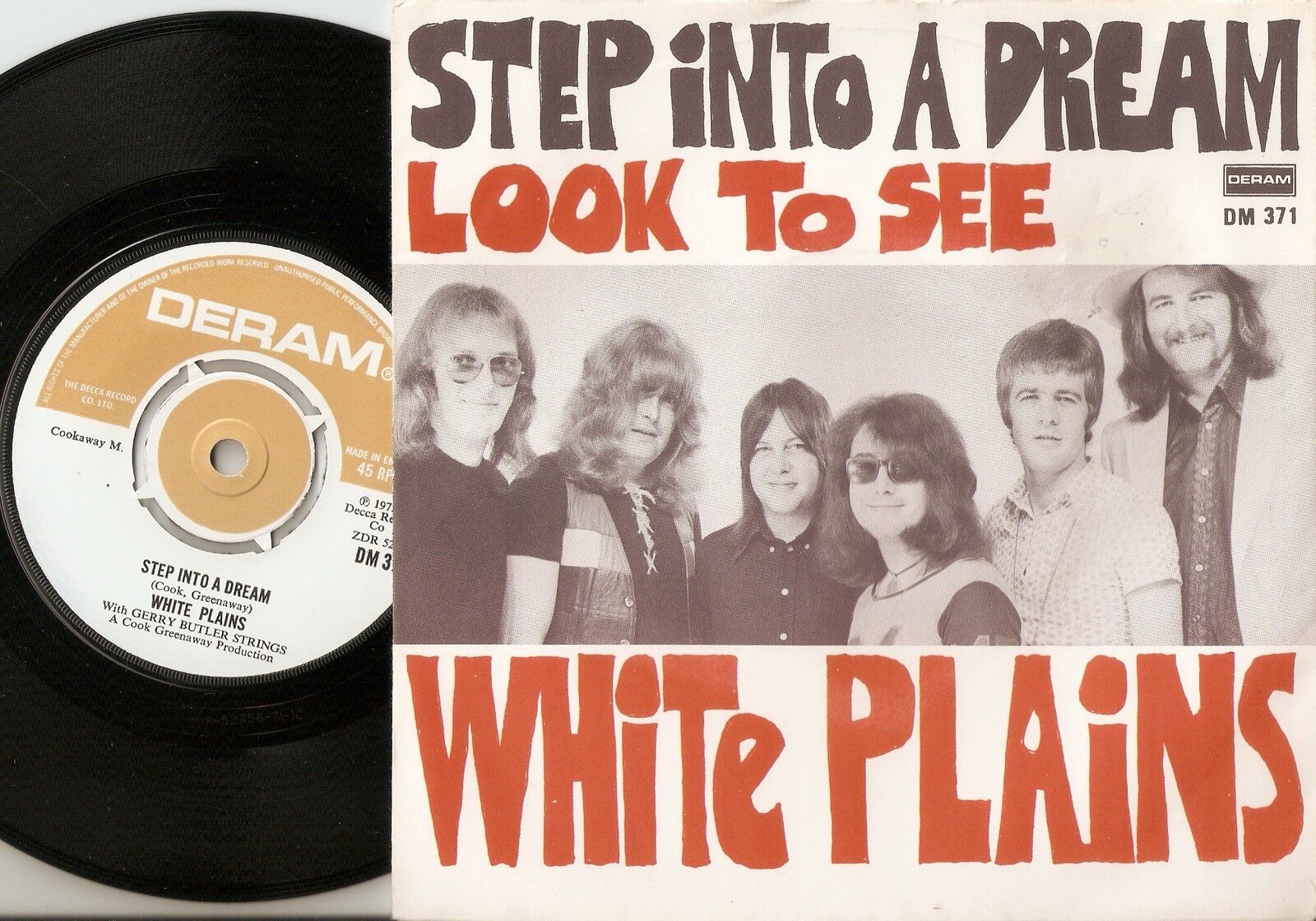 WHITE PLAINS STEP INTO A DREAM  LOOK TO SEE DANISH PS+45 1973 PROG PSYCH SOUL