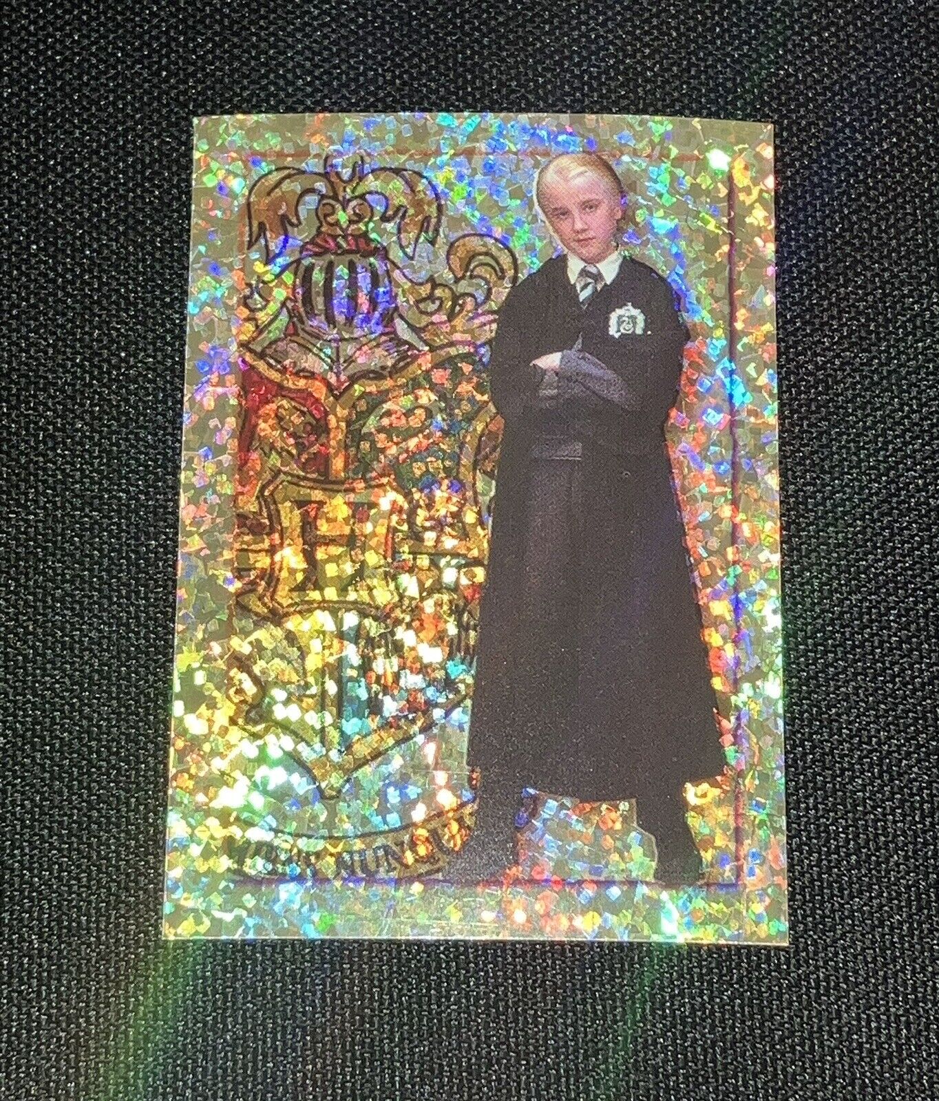 PANINI HARRY POTTER THE PHILOSOPHERS'S STONE HOLO STICKER DRACO MALFOY PSA #149