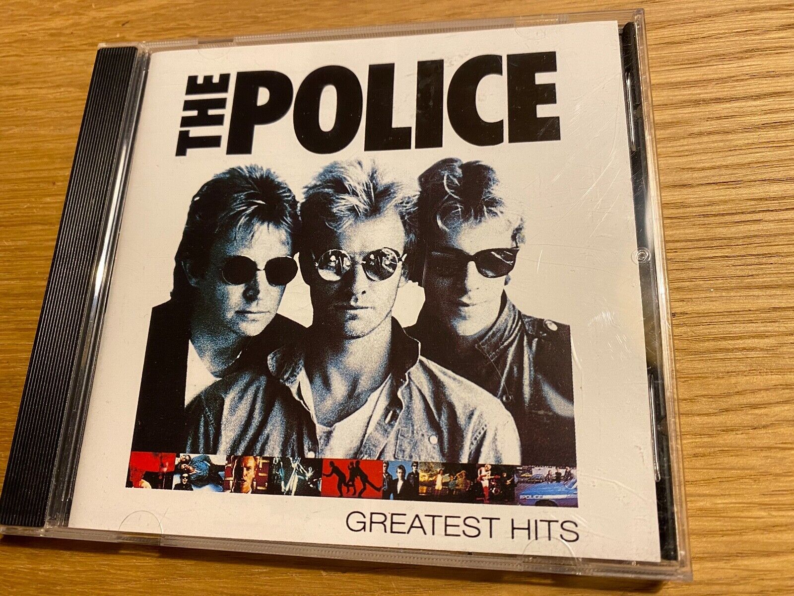 THE POLICE "GREATEST HITS" AM RECORDS 16 TRACKS CD ALBUM FRANCE OUT OF PRINT **