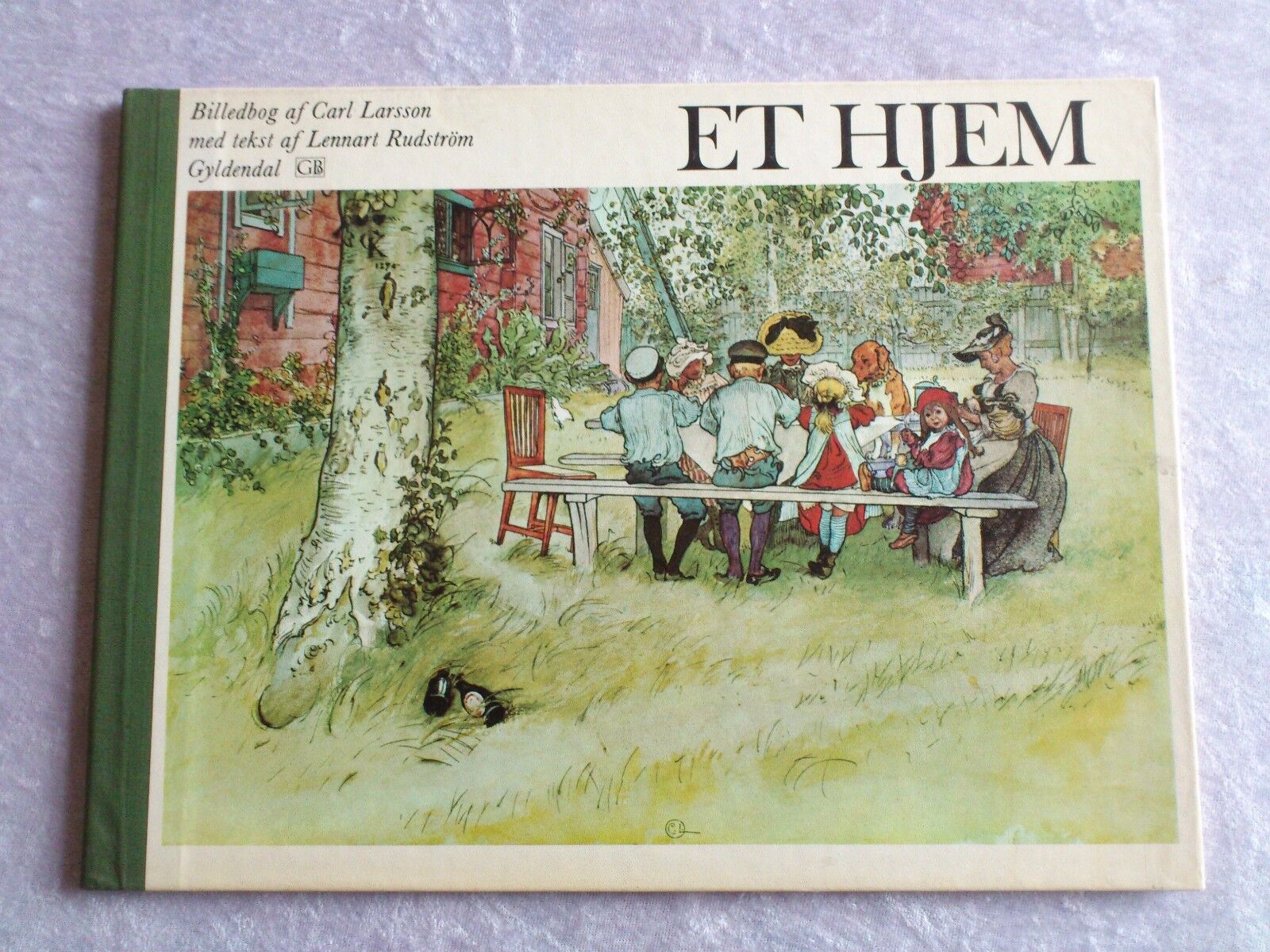 Danish Children's Book"Et Hjem"A Home by Carl Larsson/Lennart Rudström1968