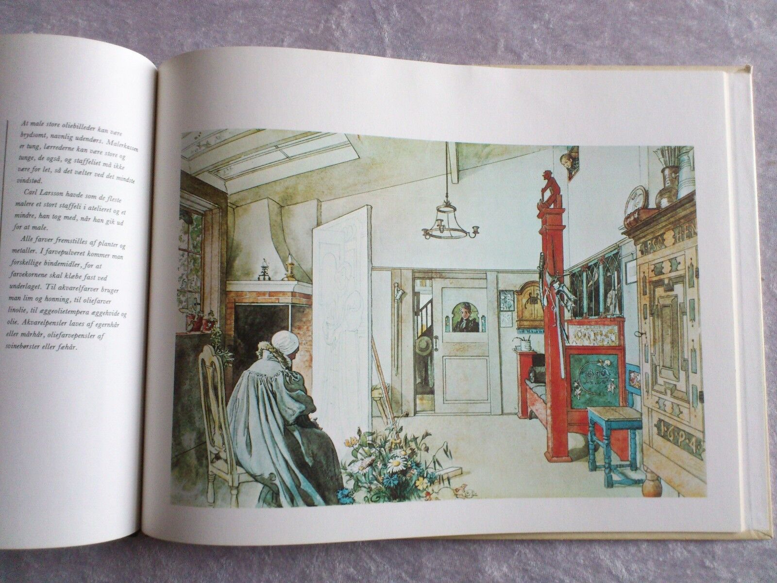 Danish Children's Book"Et Hjem"A Home by Carl Larsson/Lennart Rudström1968