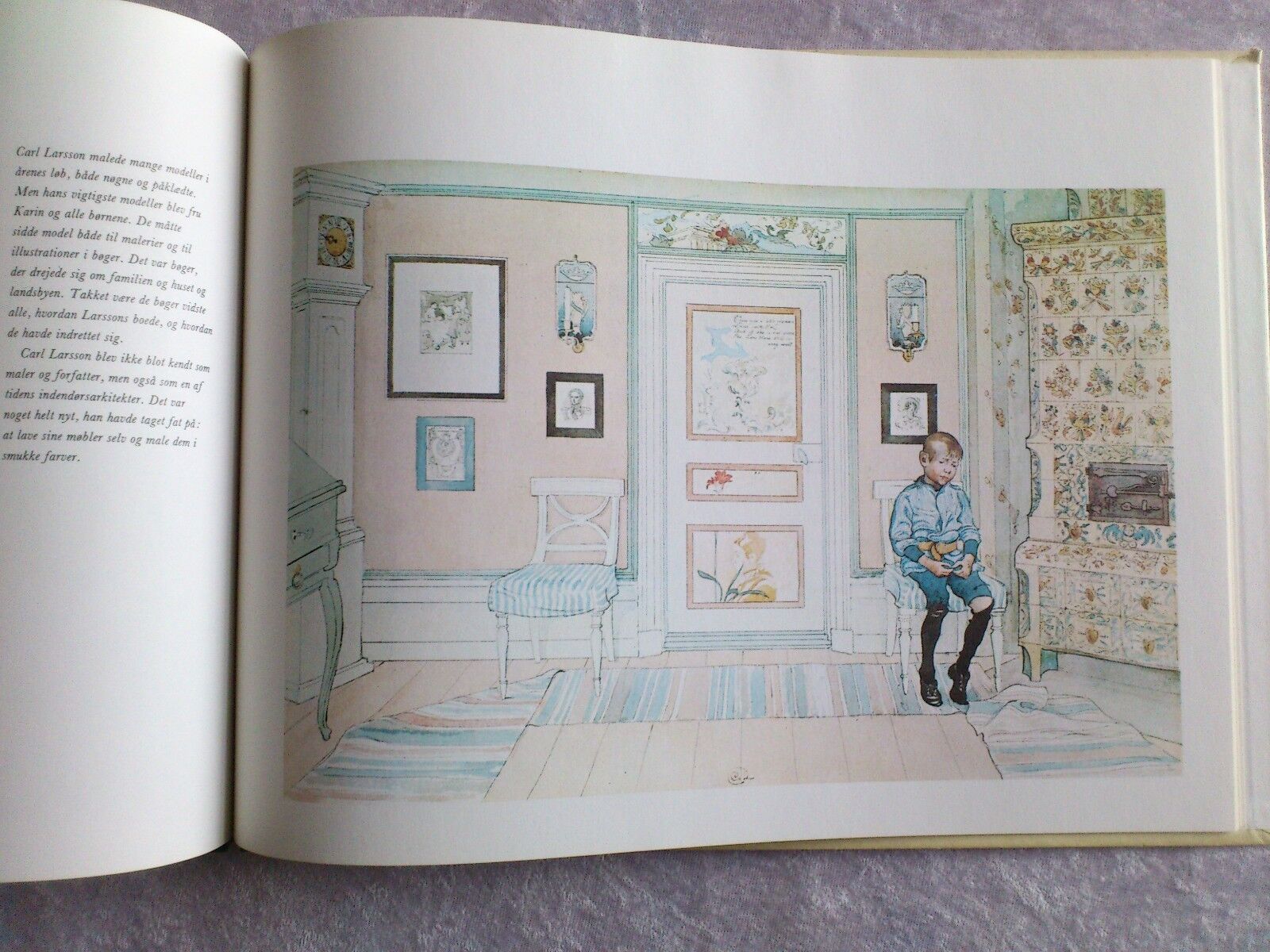 Danish Children's Book"Et Hjem"A Home by Carl Larsson/Lennart Rudström1968