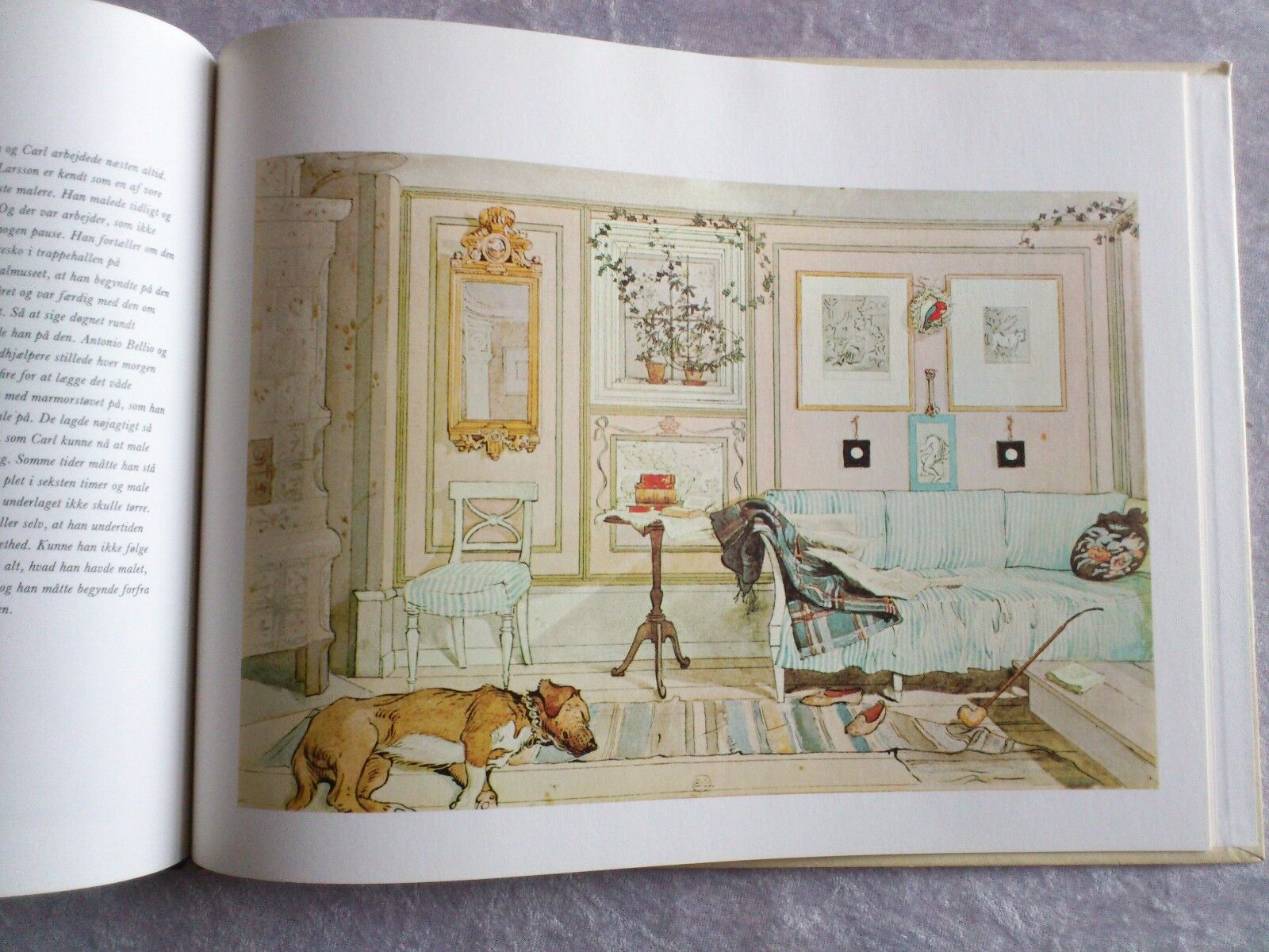 Danish Children's Book"Et Hjem"A Home by Carl Larsson/Lennart Rudström1968