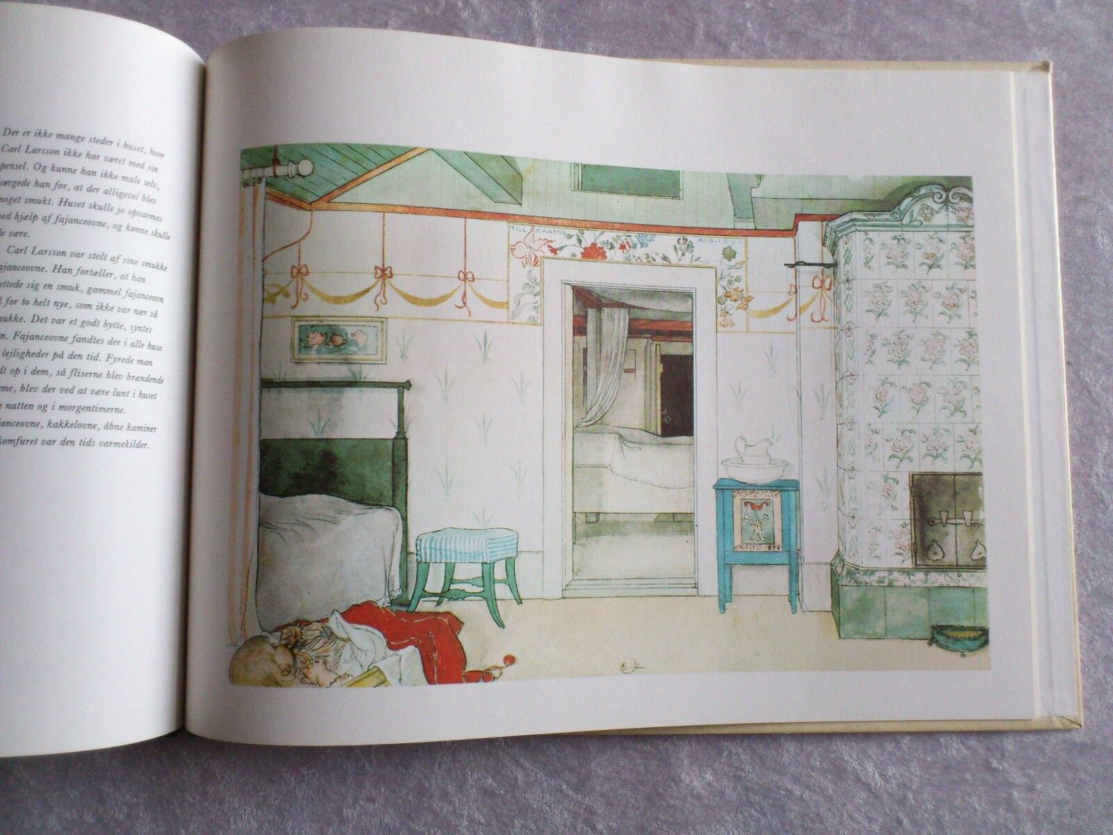 Danish Children's Book"Et Hjem"A Home by Carl Larsson/Lennart Rudström1968